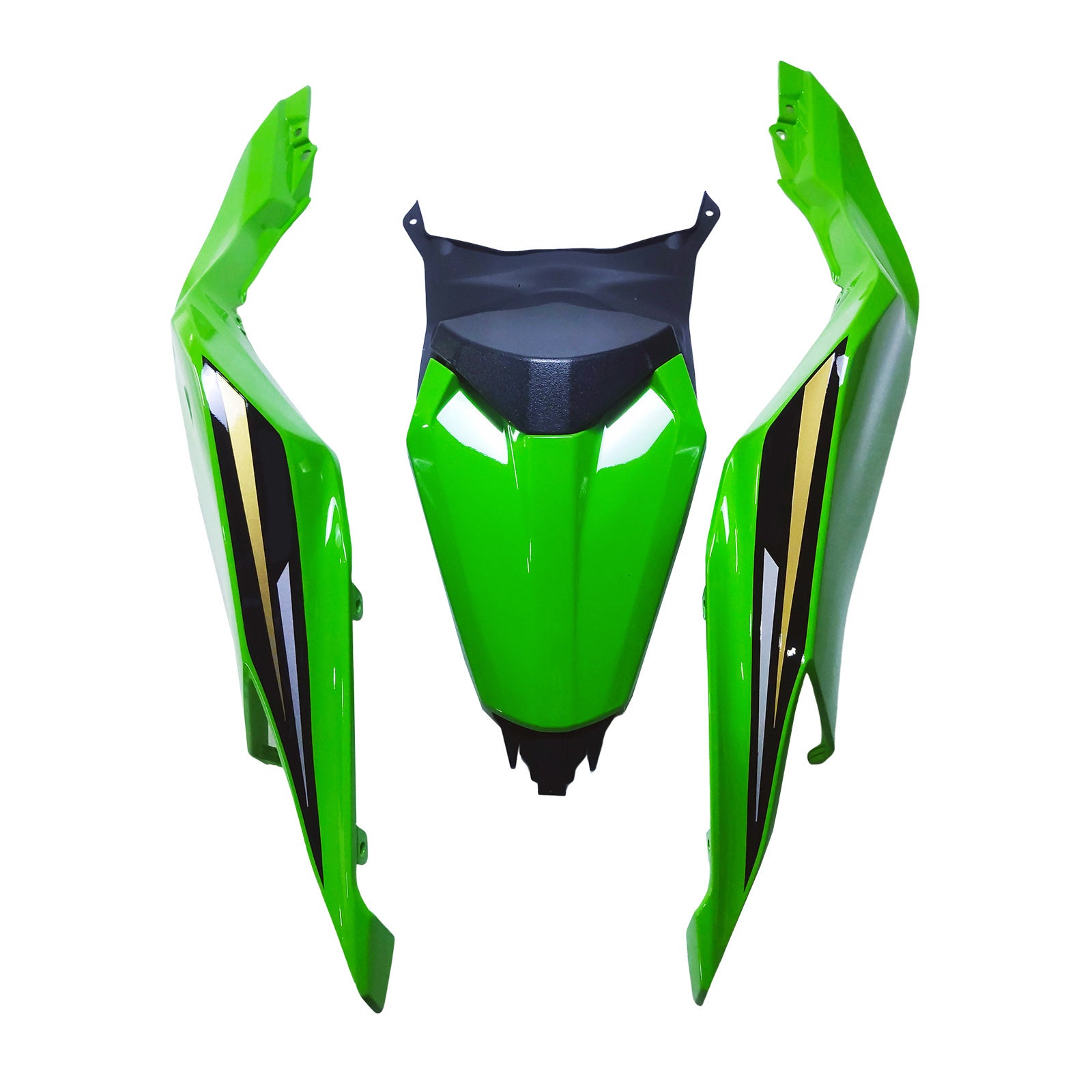 2019-2025 Kawasaki Ninja ZX-25R Kit de carénage d'injection Amotopart Carrosserie ABS # 104