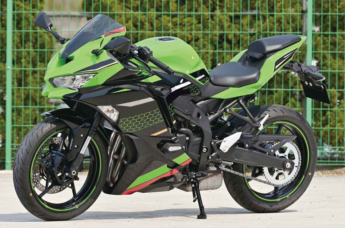 2019-2025 Kawasaki Ninja ZX-25R Kit de carénage d'injection Amotopart Carrosserie ABS # 104