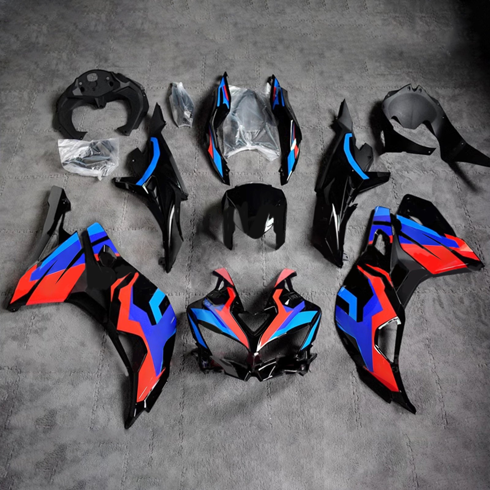 2019-2025 KAWASAKI NINJA ZX-25R AMOTOPART Injeção Kit de carrocerias ABS #104