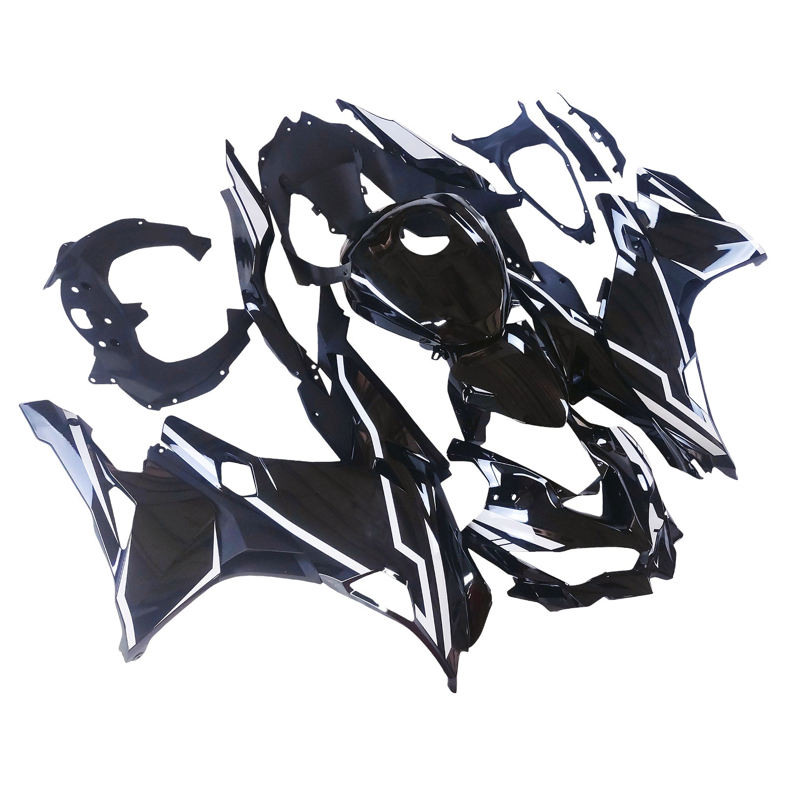 2019-2025 Kawasaki Ninja ZX-25R Amotopart Injection Fairing Kit Bodywork ABS #104