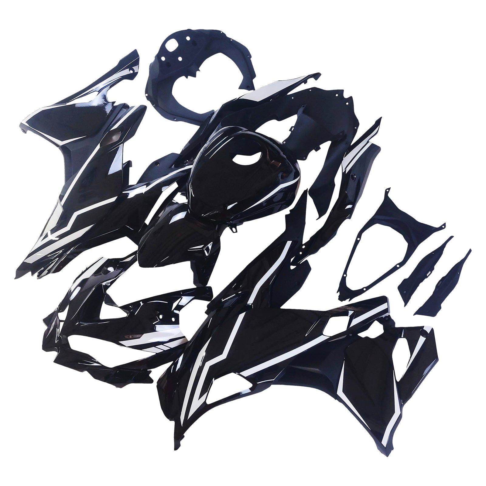 2019-2025 Kawasaki Ninja ZX-25R Amotopart Injection Fairing Kit Bodywork ABS #104