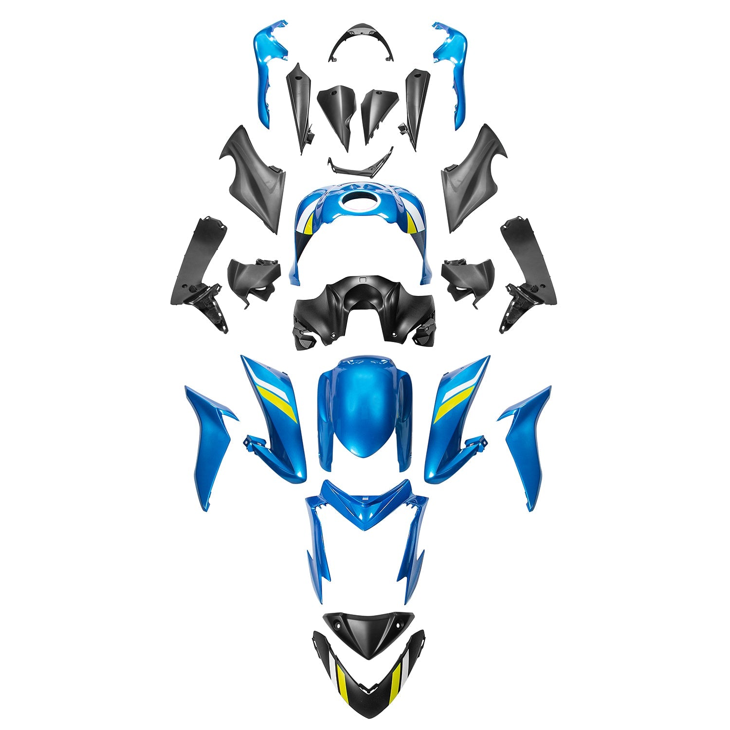 2015-2020 Suzuki GSX-S 1000 Plastic Bodywork Fairing Kit