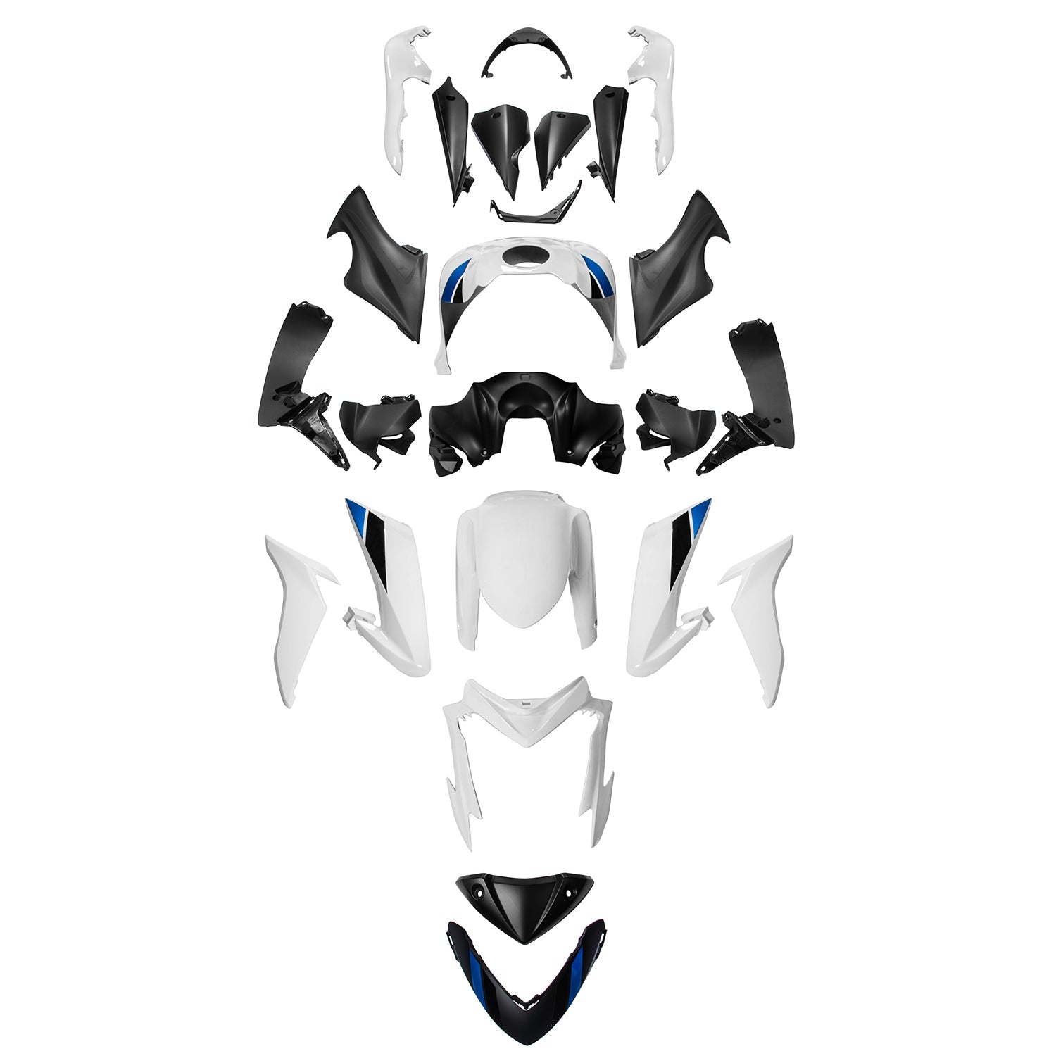 2015-2020 Suzuki GSX-S 1000 Plastic Bodywork Fairing Kit