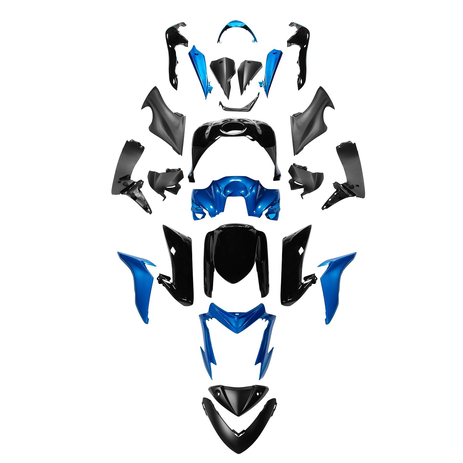 2015-2020 Suzuki GSX-S 1000 Plastic Bodywork Fairing Kit