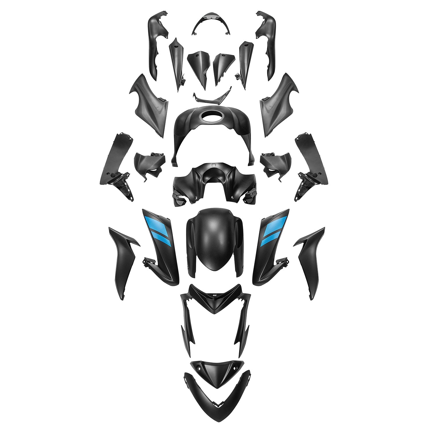 2015-2020 Suzuki GSX-S 1000 Plastic Bodywork Fairing Kit