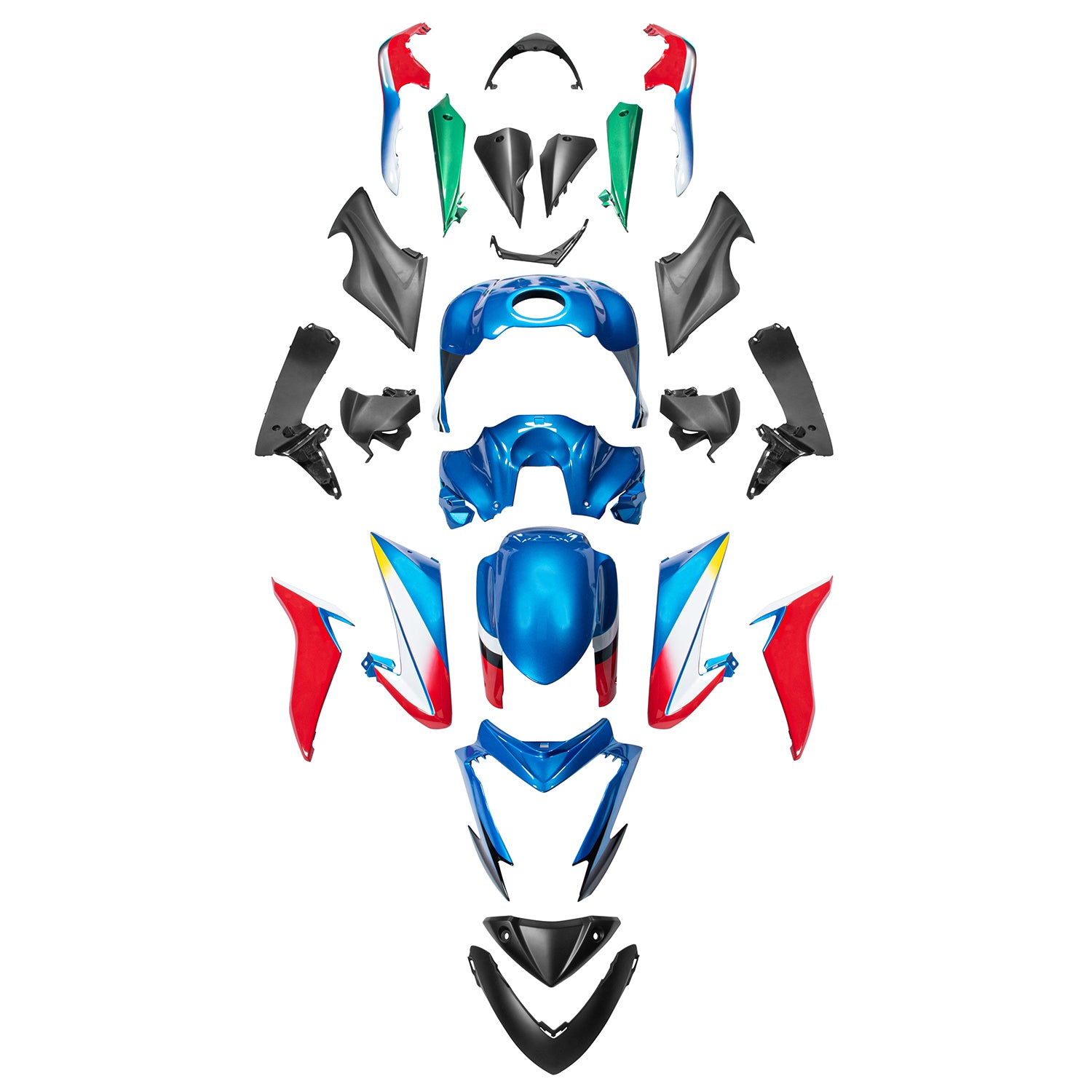 2015-2020 Kit de carénage de carrosserie en plastique Suzuki GSX-S 1000