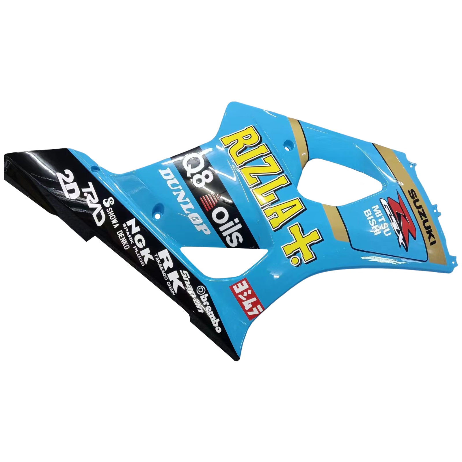 2003-2004 Suzuki GSXR 1000 Blauw Rizla Suzuki Racing Stroomlijnkappen Algemeen