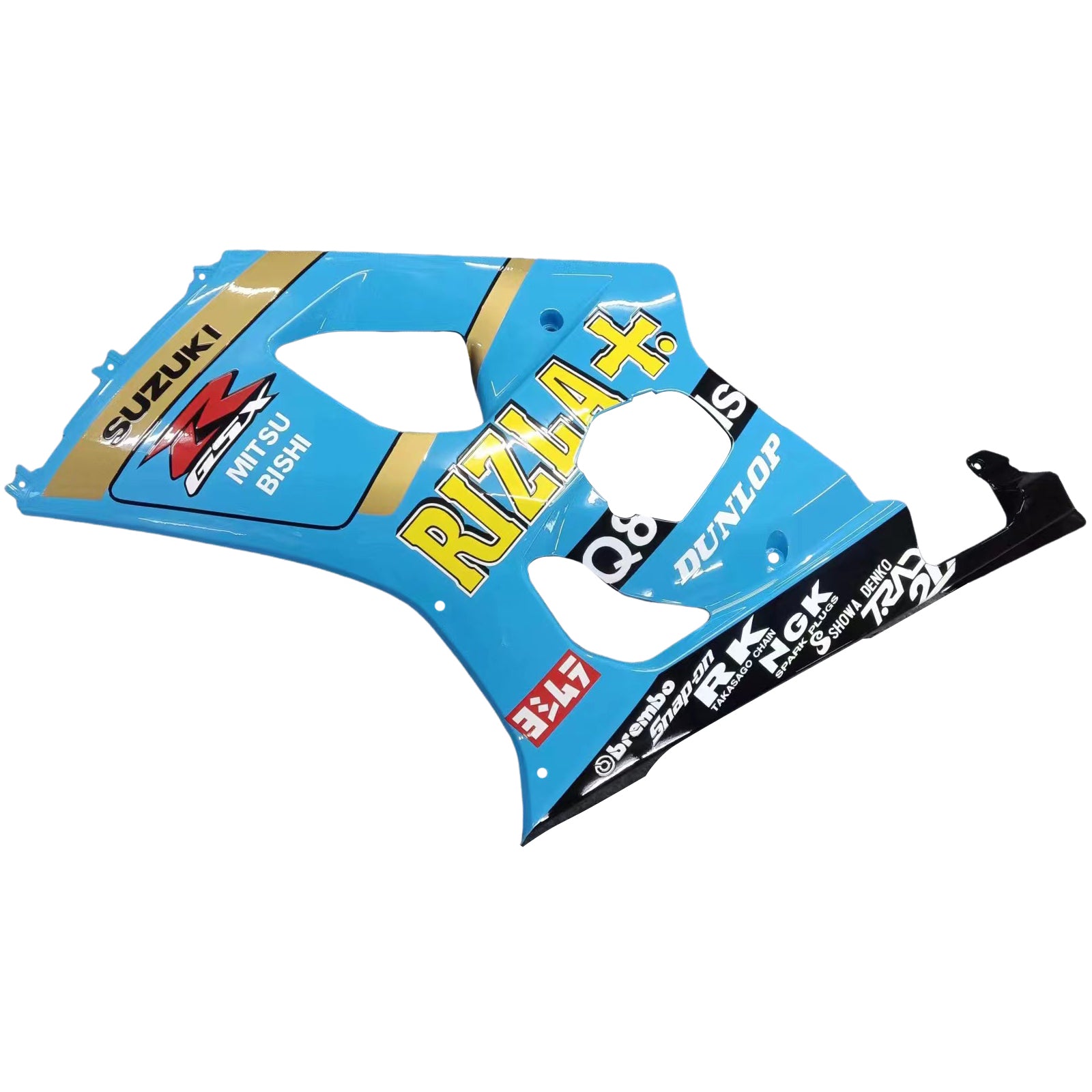 2003-2004 Suzuki GSXR 1000 Blauw Rizla Suzuki Racing Stroomlijnkappen Algemeen