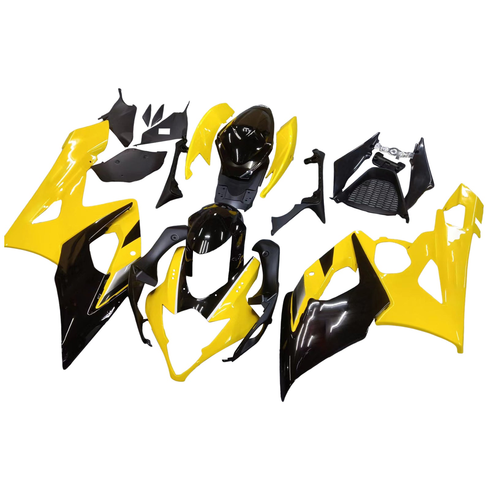 2005-2006 Suzuki GSXR1000 Fairing Yellow&Black Kit