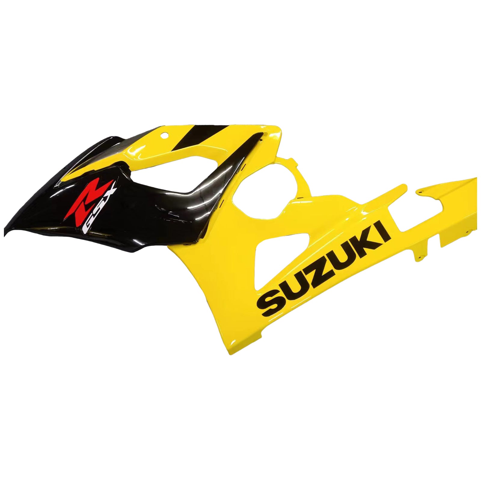Carénage Suzuki GSXR1000 2005-2006 Jaune&Kit noir