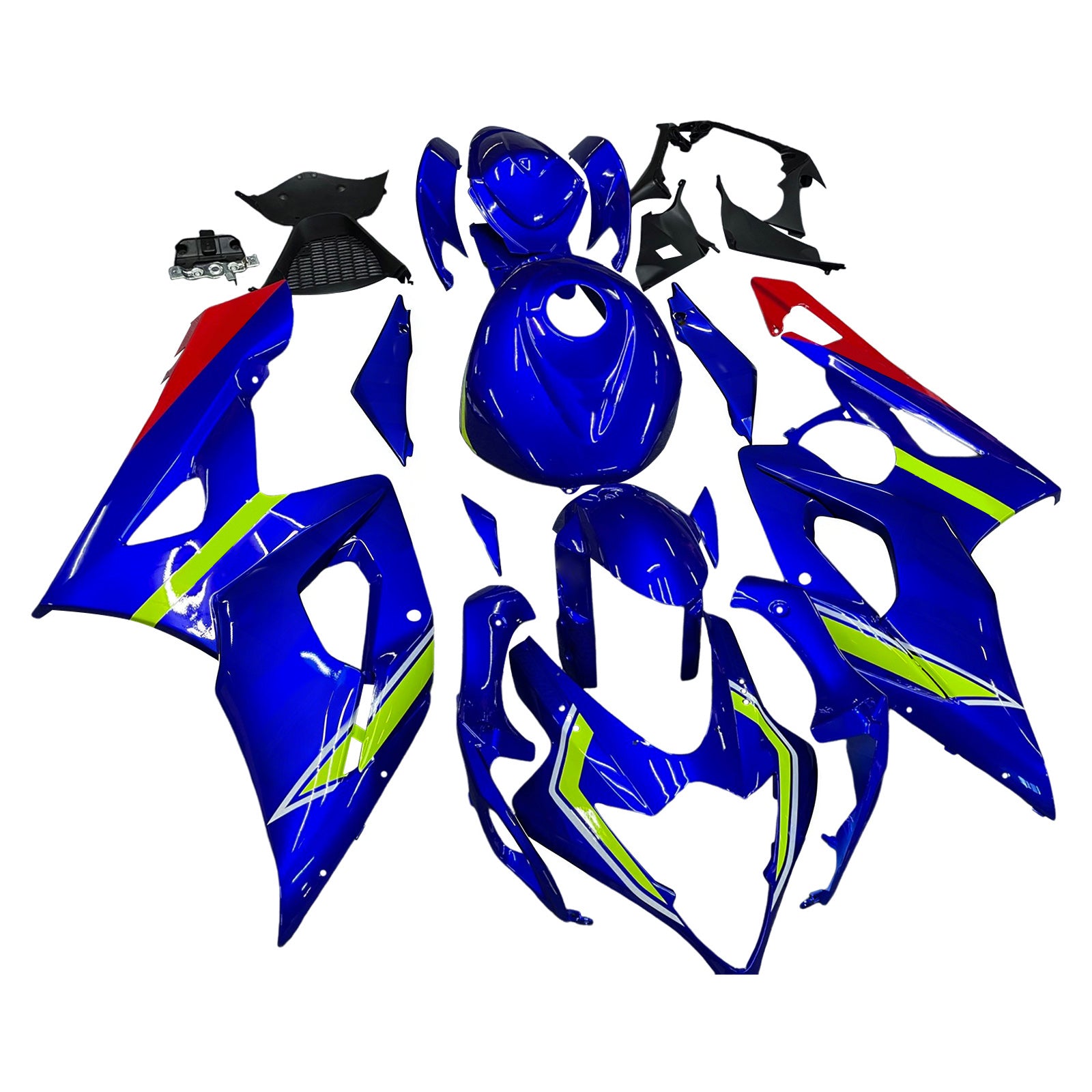 2005-2006 Suzuki GSXR1000 K5 Kit de carénage carrosserie plastique ABS