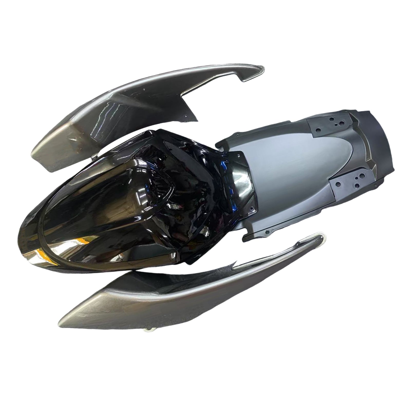 2005-2006 Suzuki GSXR1000 K5 Amotopart Kit de carénage d'injection carrosserie plastique ABS #120