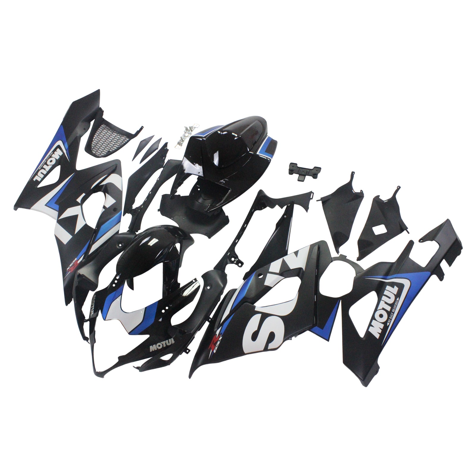 2005-2006 Suzuki GSXR1000 K5 Kit de carénage injection amotopart Bodywork Plastic Abs # 161