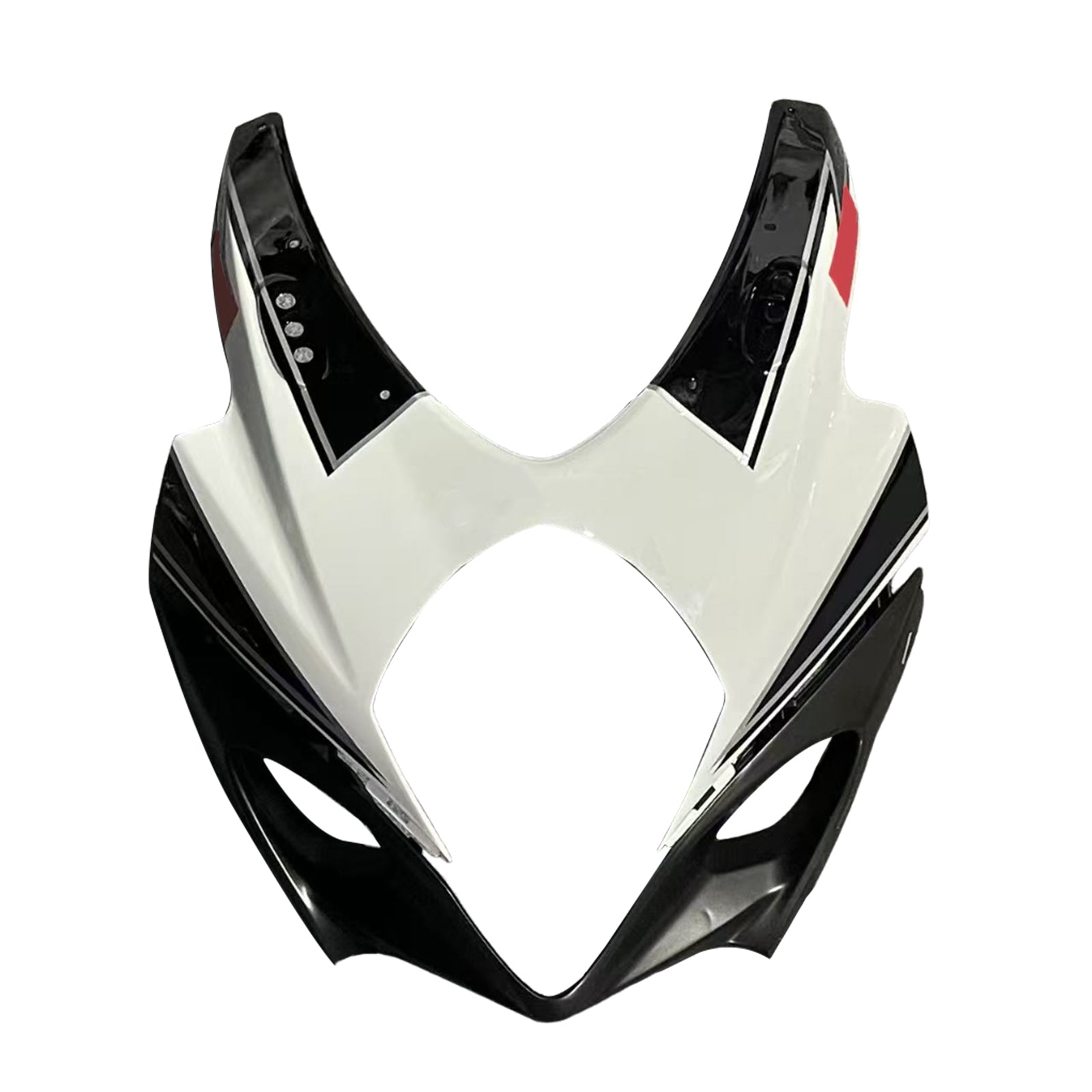 Suzuki GSXR 1000 2007-2008 Negra & Carenados de carreras GSXR blancos genéricos