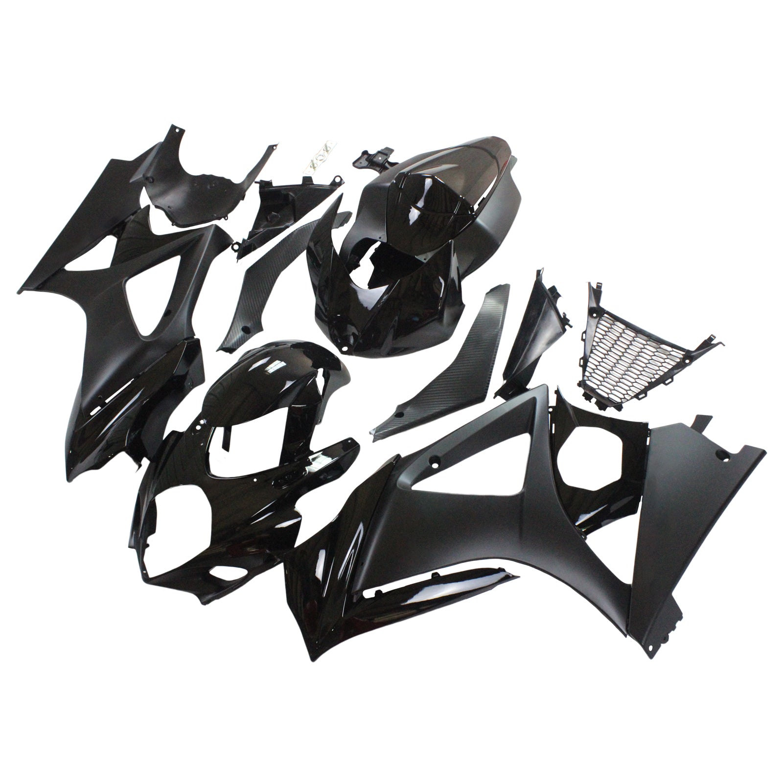 2007-2008 Suzuki GSXR1000 K7 Amotopart Kit de carénage d'injection carrosserie plastique ABS #123