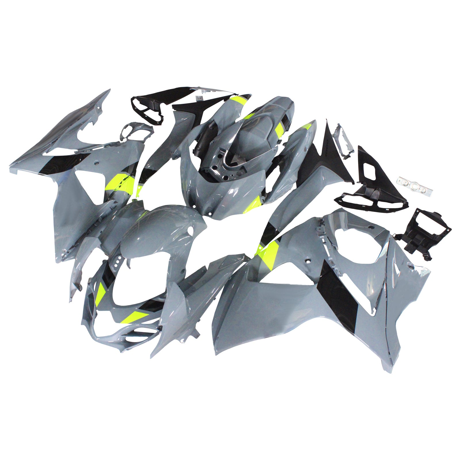 2009-2016 Suzuki GSXR1000 K9 Amotopart Injectiekuipset Carrosserie Kunststof ABS #121