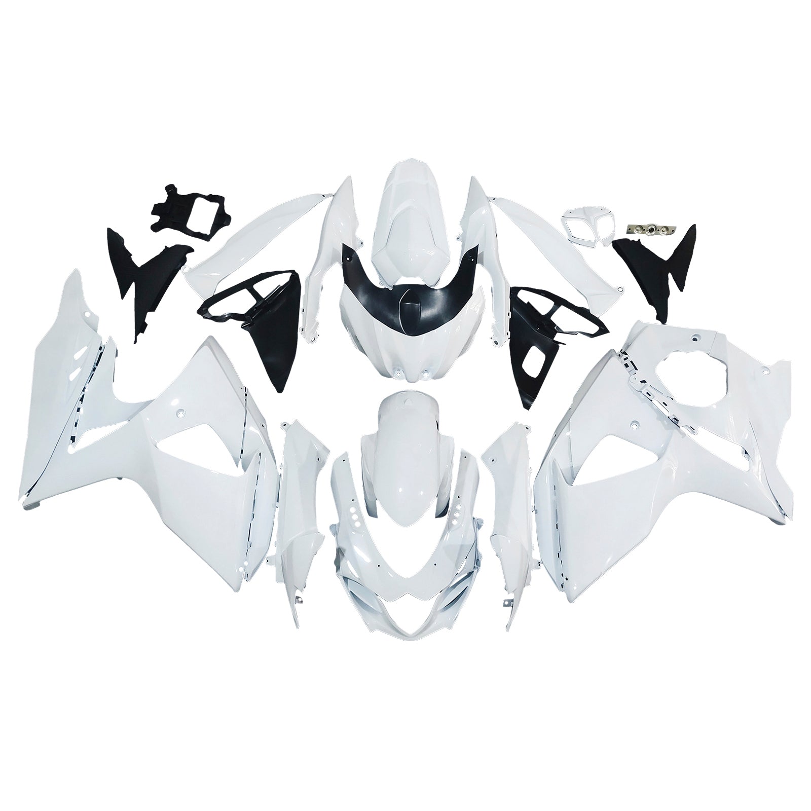 2009-2016 Suzuki GSXR1000 K9 Amotopart Injection Fairing Kit Karosseri Plast ABS #123