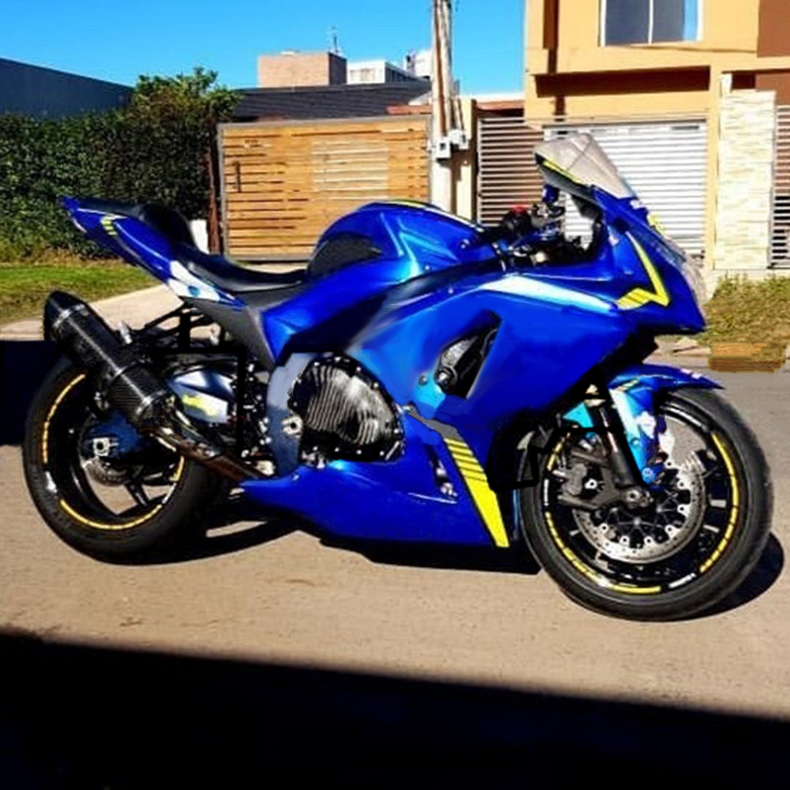 2009-2016 Suzuki GSXR1000 K9 Amotopart Injectiekuipset Carrosserie Kunststof ABS #125