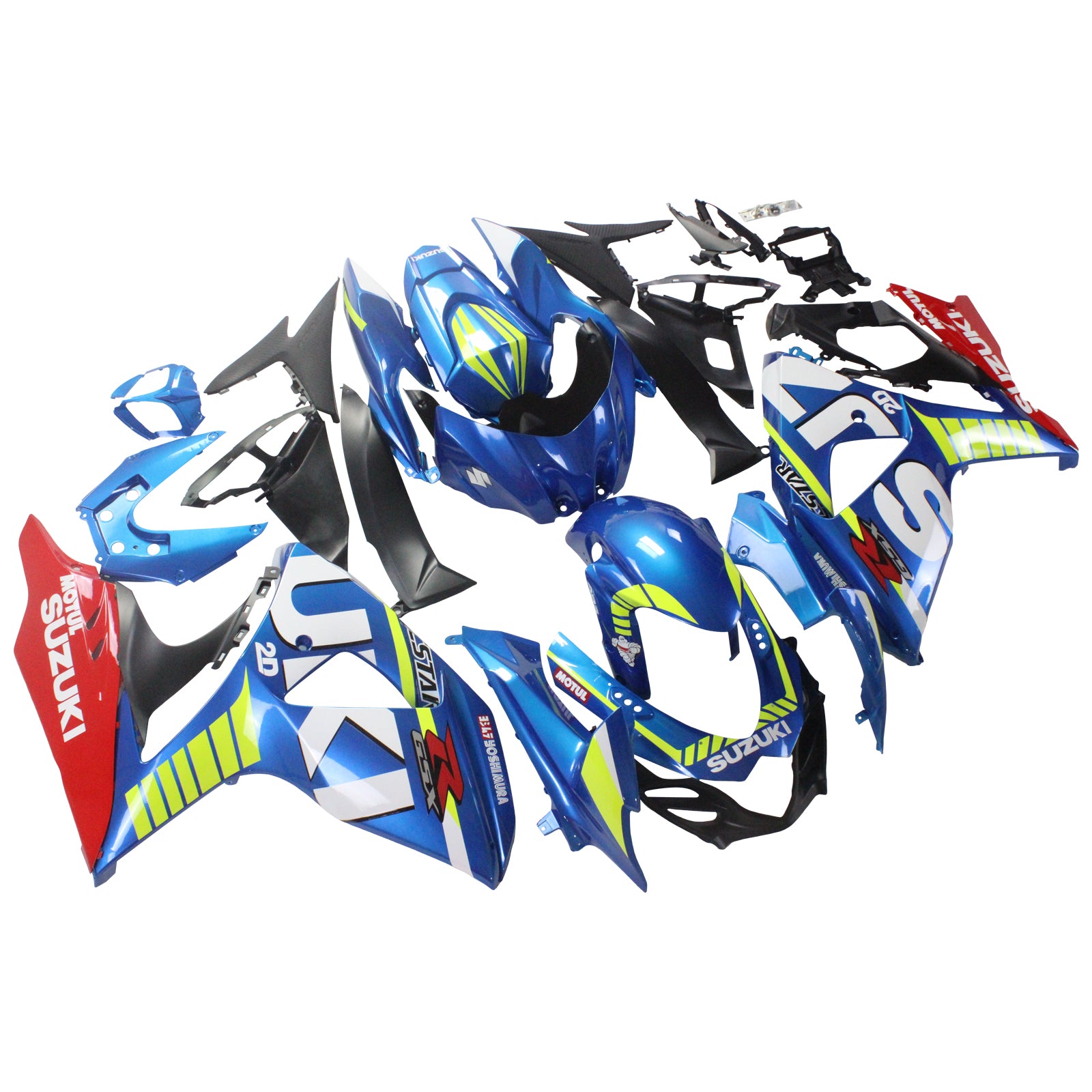 2009-2016 SUZUKI GSXR1000 K9 AMOTOPART INJEKTION FAIRING KIT BOODYWORK ABS #127