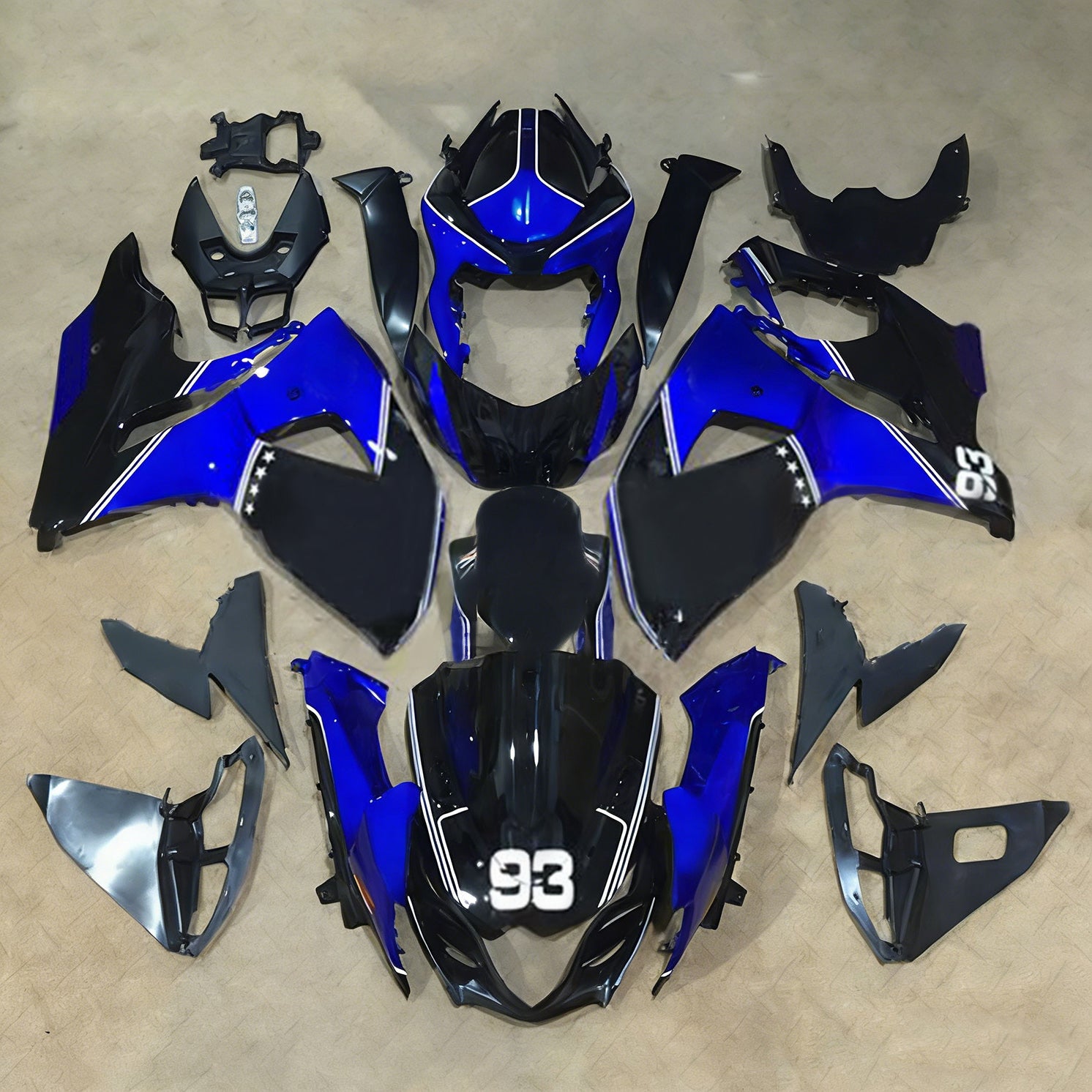 2009-2016 Suzuki GSXR1000 K9 kuipset carrosserie kunststof ABS