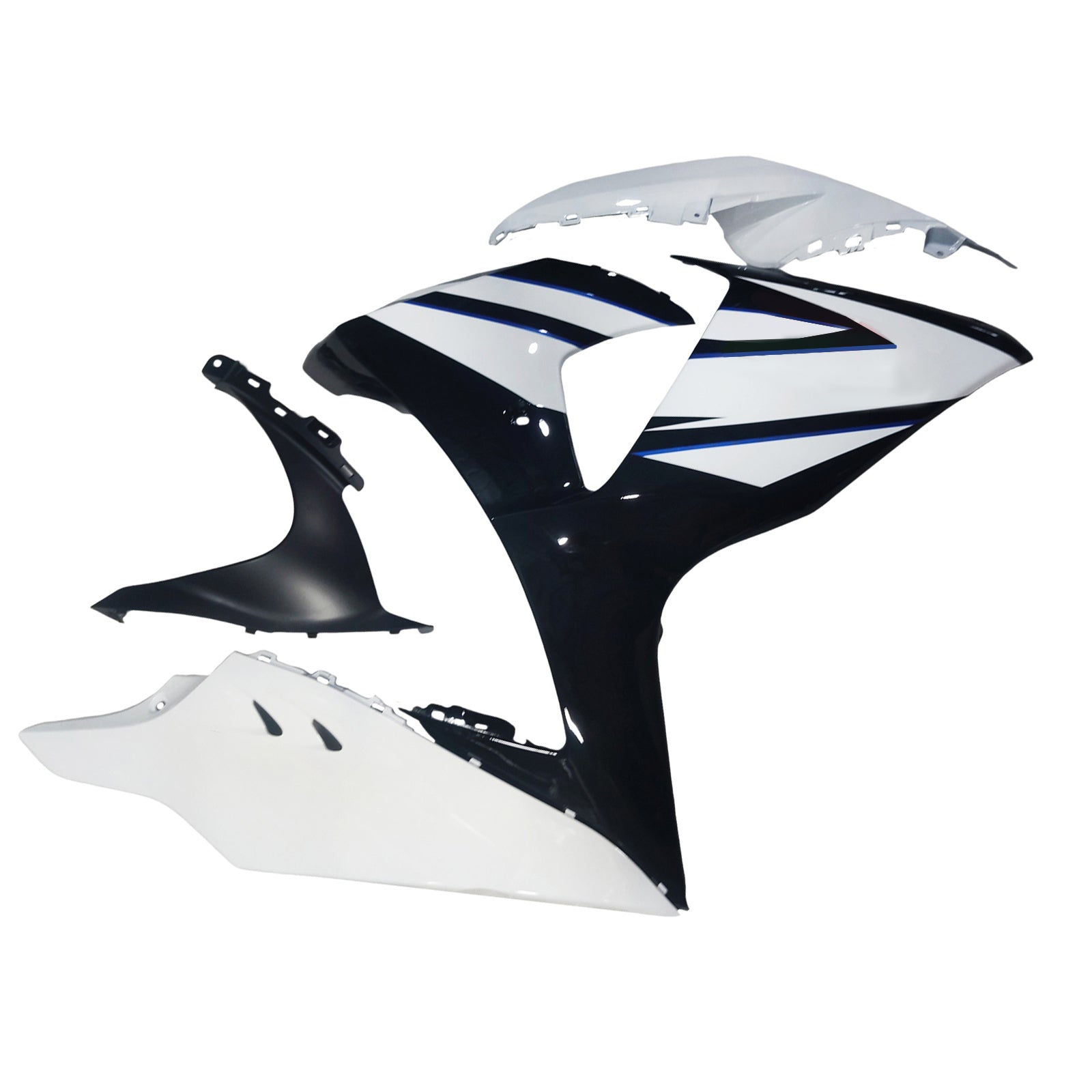 2009-2016 Suzuki GSXR1000 K9 Kit de carénage carrosserie plastique ABS