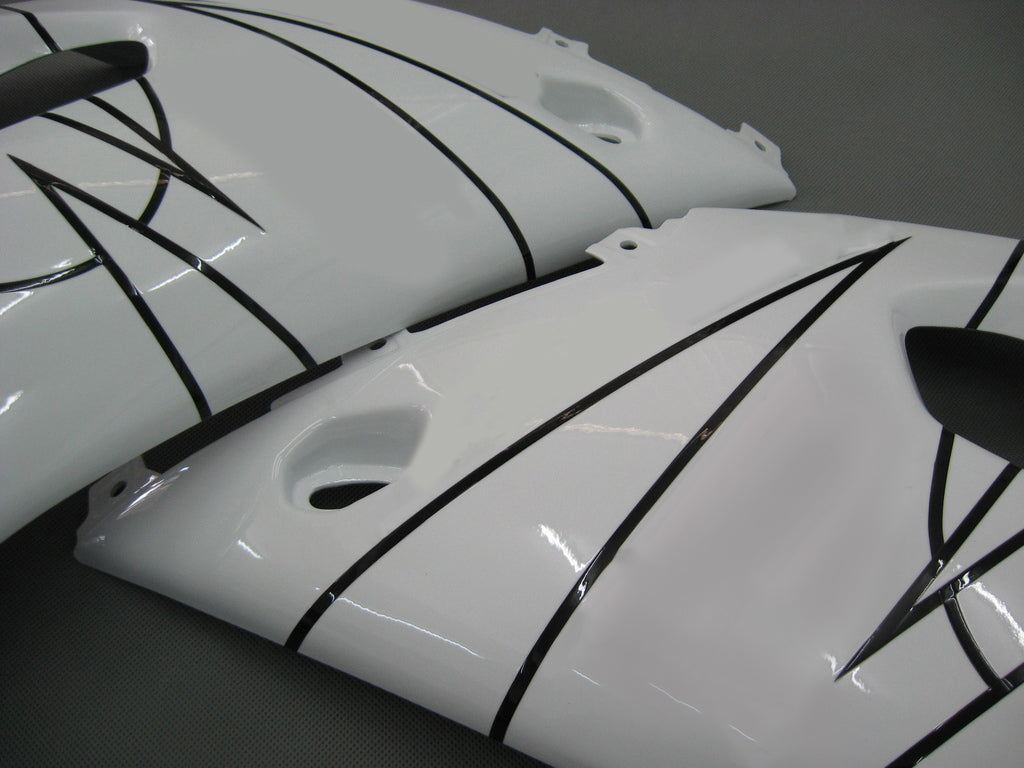 2001-2003 Suzuki GSXR 600 Carénages Amotopart Blanc Noir Alstare Corona GSXR Racing
