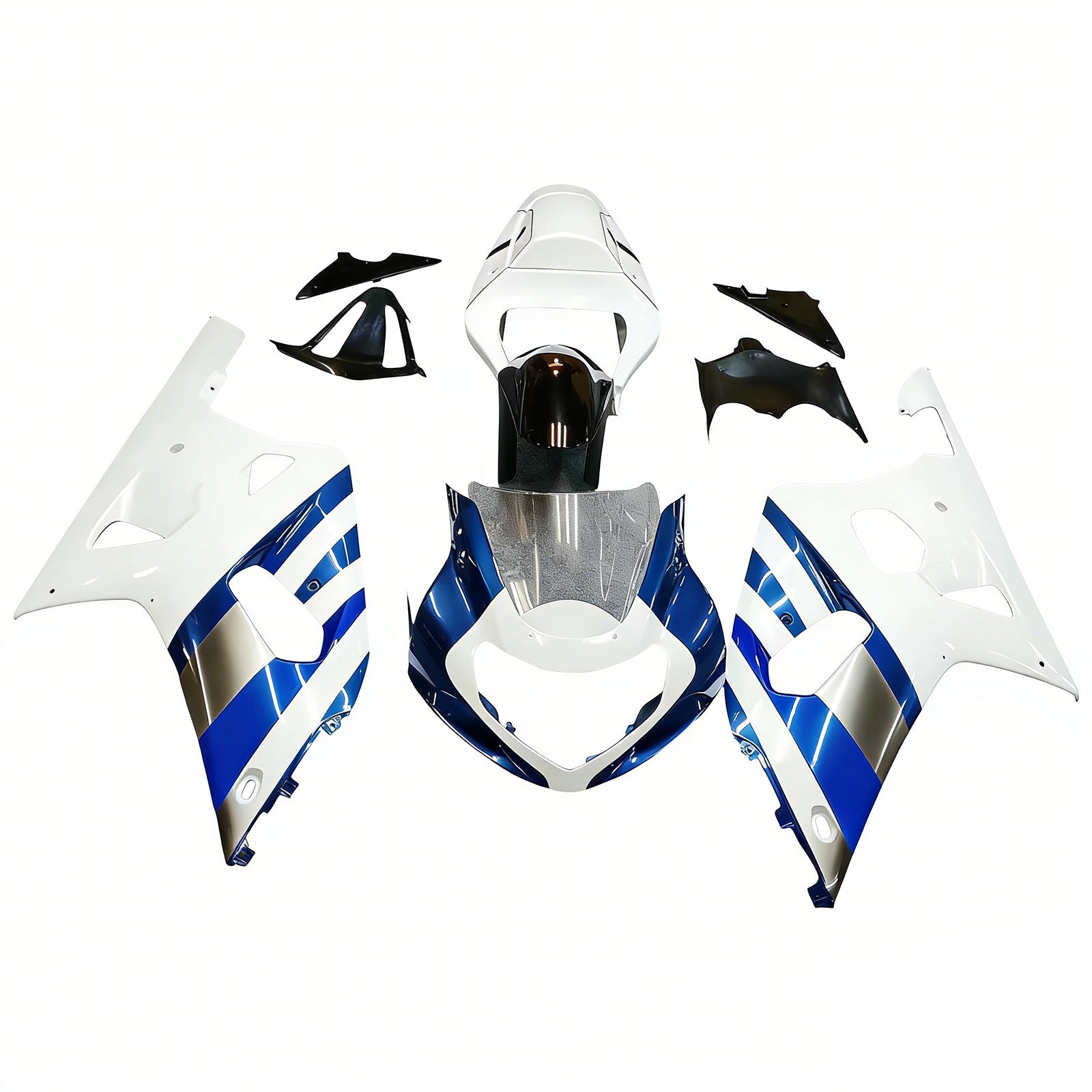 2001-2003 Suzuki GSXR600 2000-2003 GSXR750 K1 Injeksjon Fairing Kit karosseri