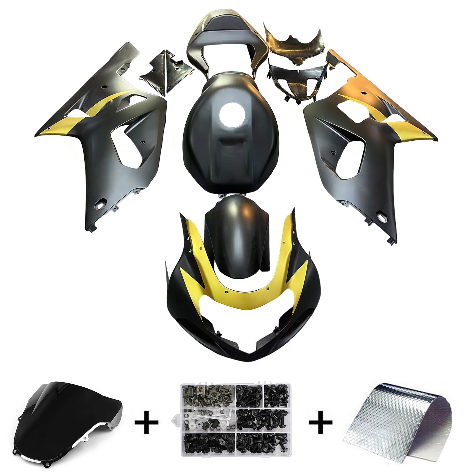 2001-2003 Suzuki GSXR600 GSXR750 2000-2003 K1 Vstrekovanie Kady