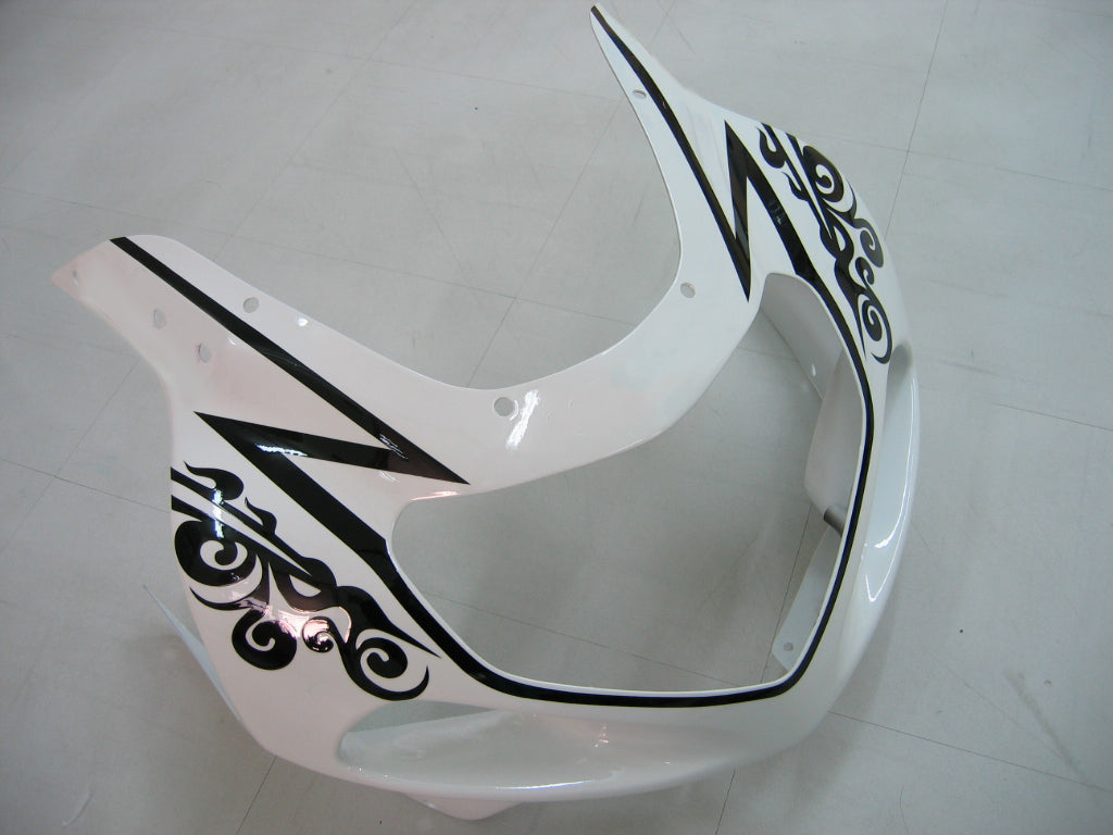 2001-2003 Suzuki GSXR 750 stroomlijnkappen Wit Zwart Alstare Corona Racing Generiek