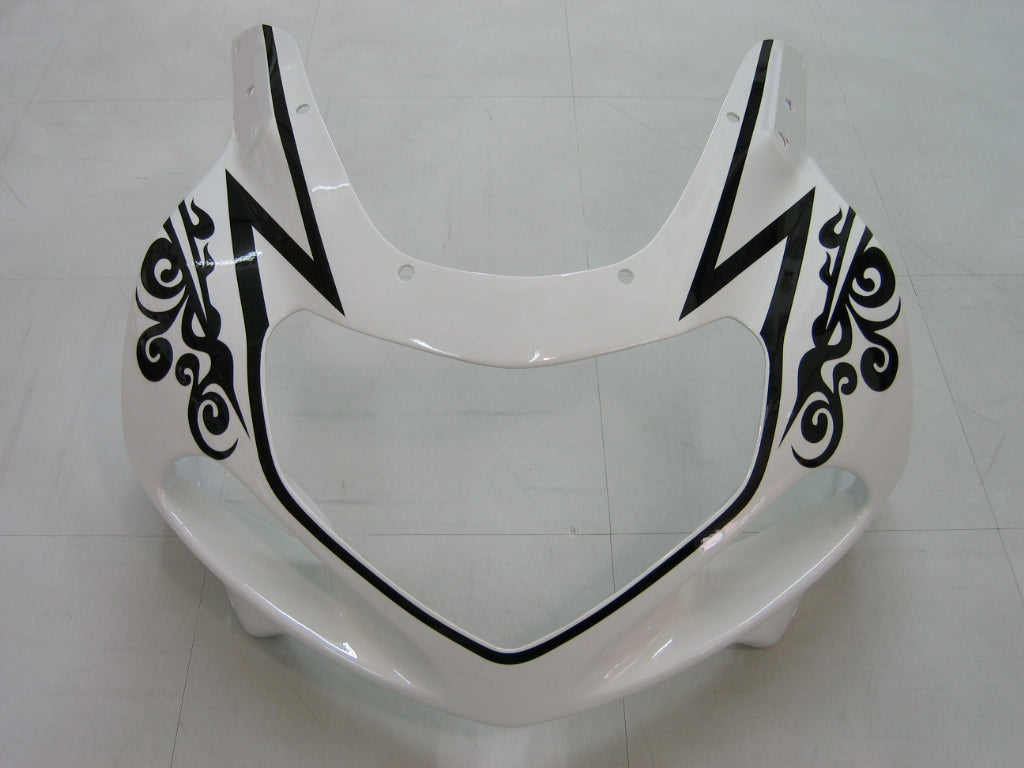 2001-2003 Suzuki GSXR 750 stroomlijnkappen Wit Zwart Alstare Corona Racing Generiek