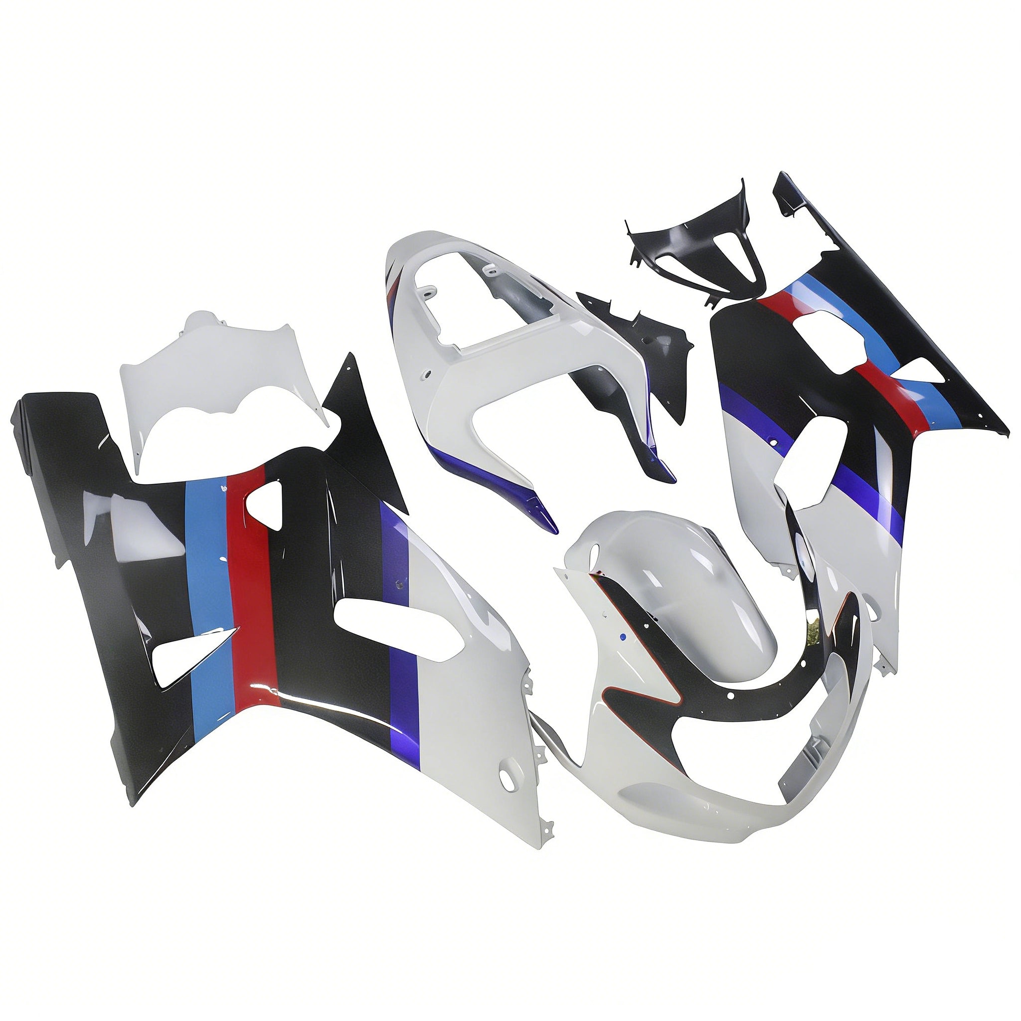 2001-2003 Suzuki GSXR 750 Carénages Multicolore GSXR Racing Générique