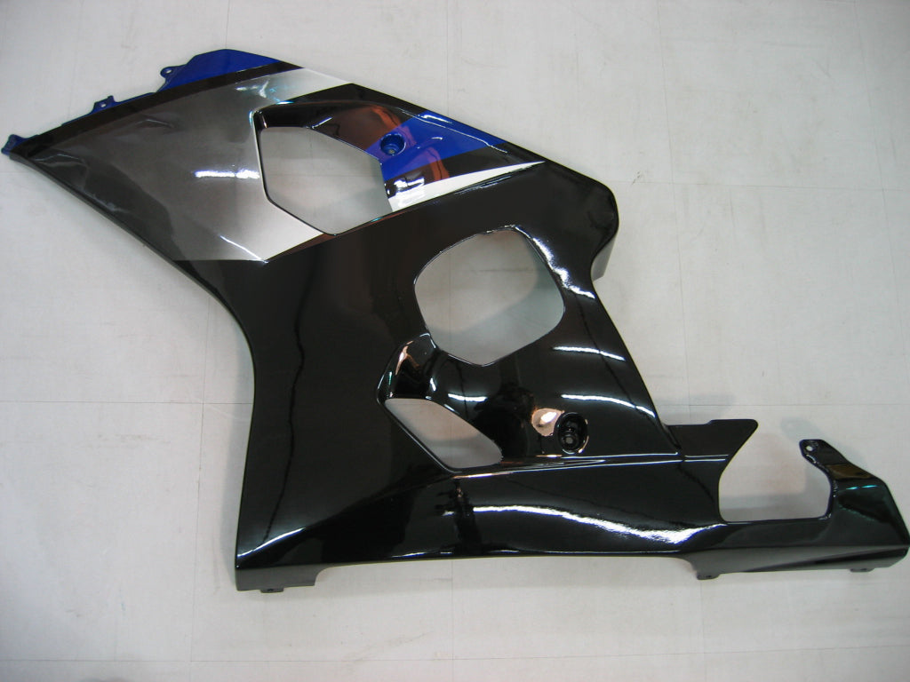 2004-2005 Suzuki GSXR 600 750 Carénages Bleu Noir Argent GSXR Racing Générique