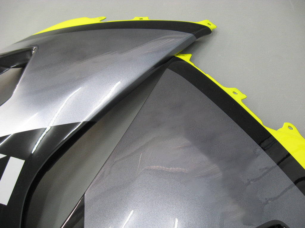 2004-2005 Suzuki GSXR 600 750 Gul & Svarte GSXR Racing-kåper generisk