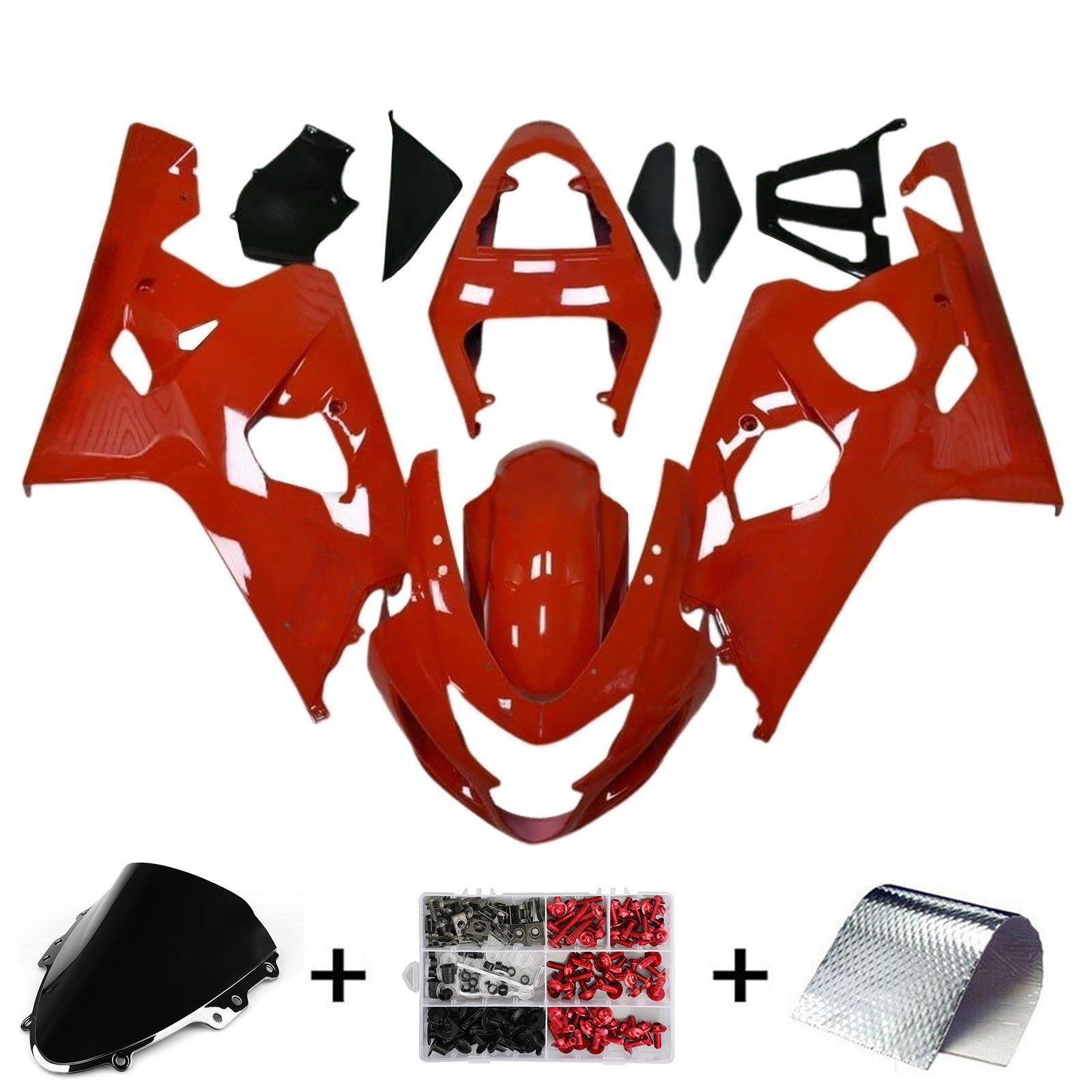 2004-2005 Suzuki GSXR 600/750 K4 Injectiekuipset Carrosserie Kunststof ABS