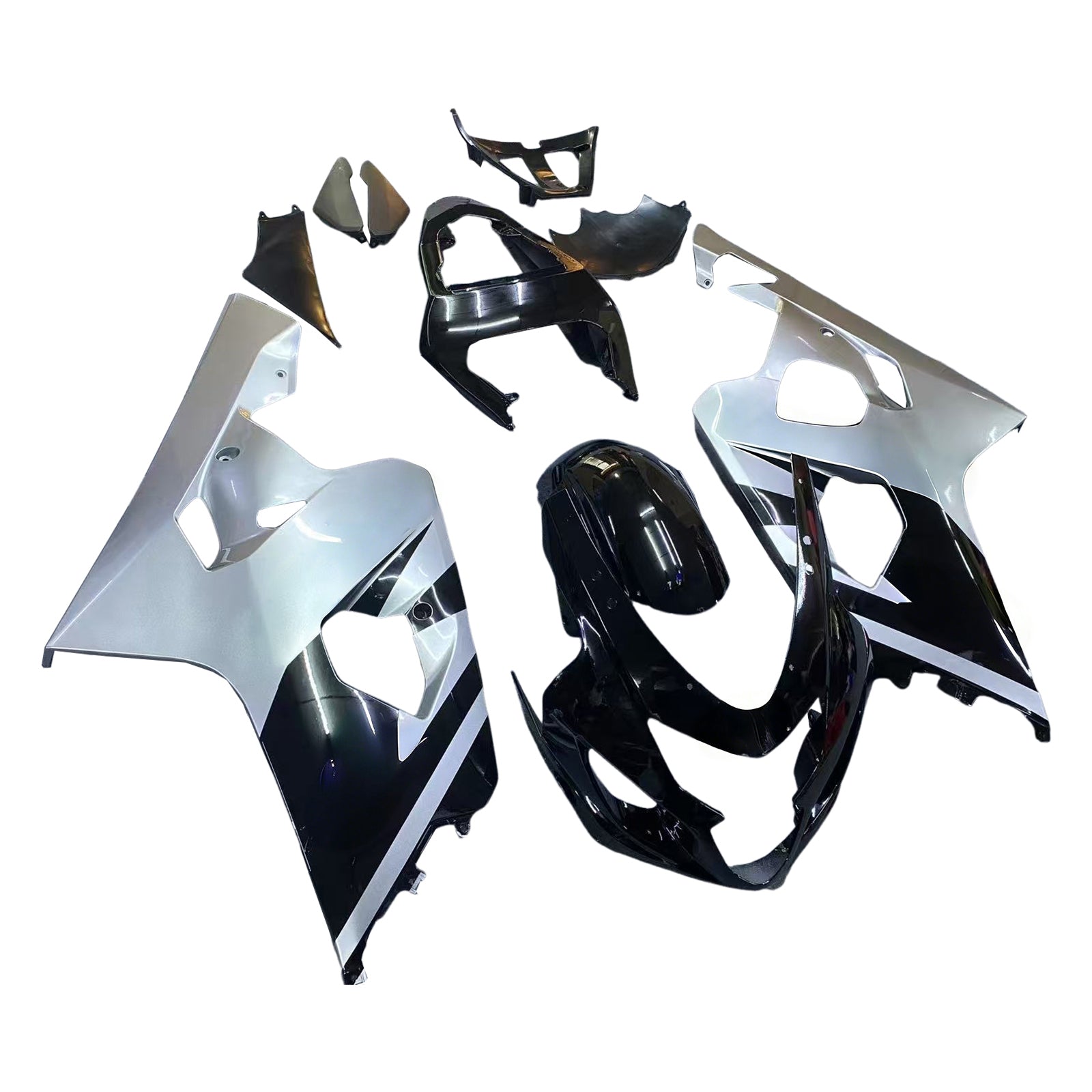 2004-2005 Suzuki GSXR 600/750 K4 Kit de fada de injeção ABS PLÁSTICO