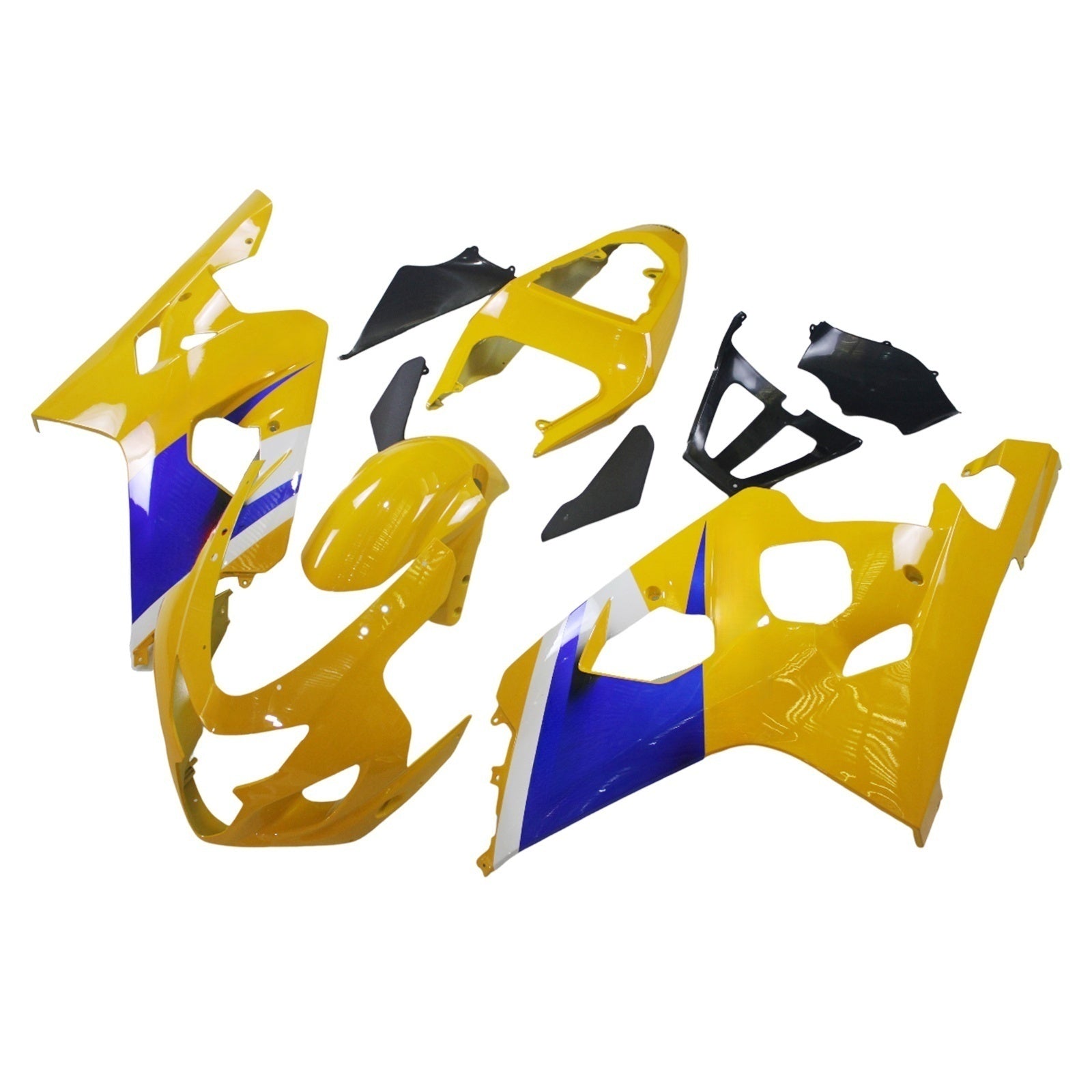 2004-2005 Suzuki GSXR 600/750 K4 Kit de carénage d'injection carrosserie plastique ABS