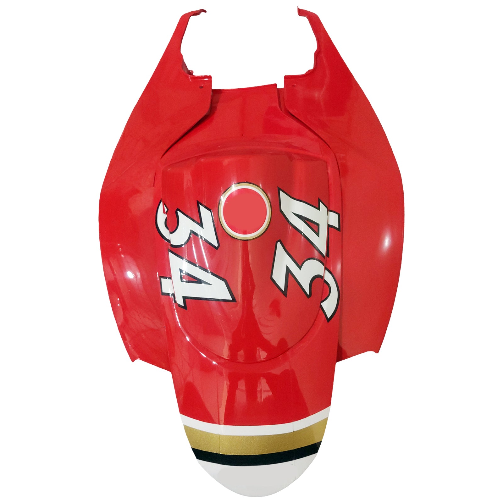 2006-2007 GSXR 600/750 Rode carrosseriekuip ABS spuitgegoten kunststoffenset Generiek