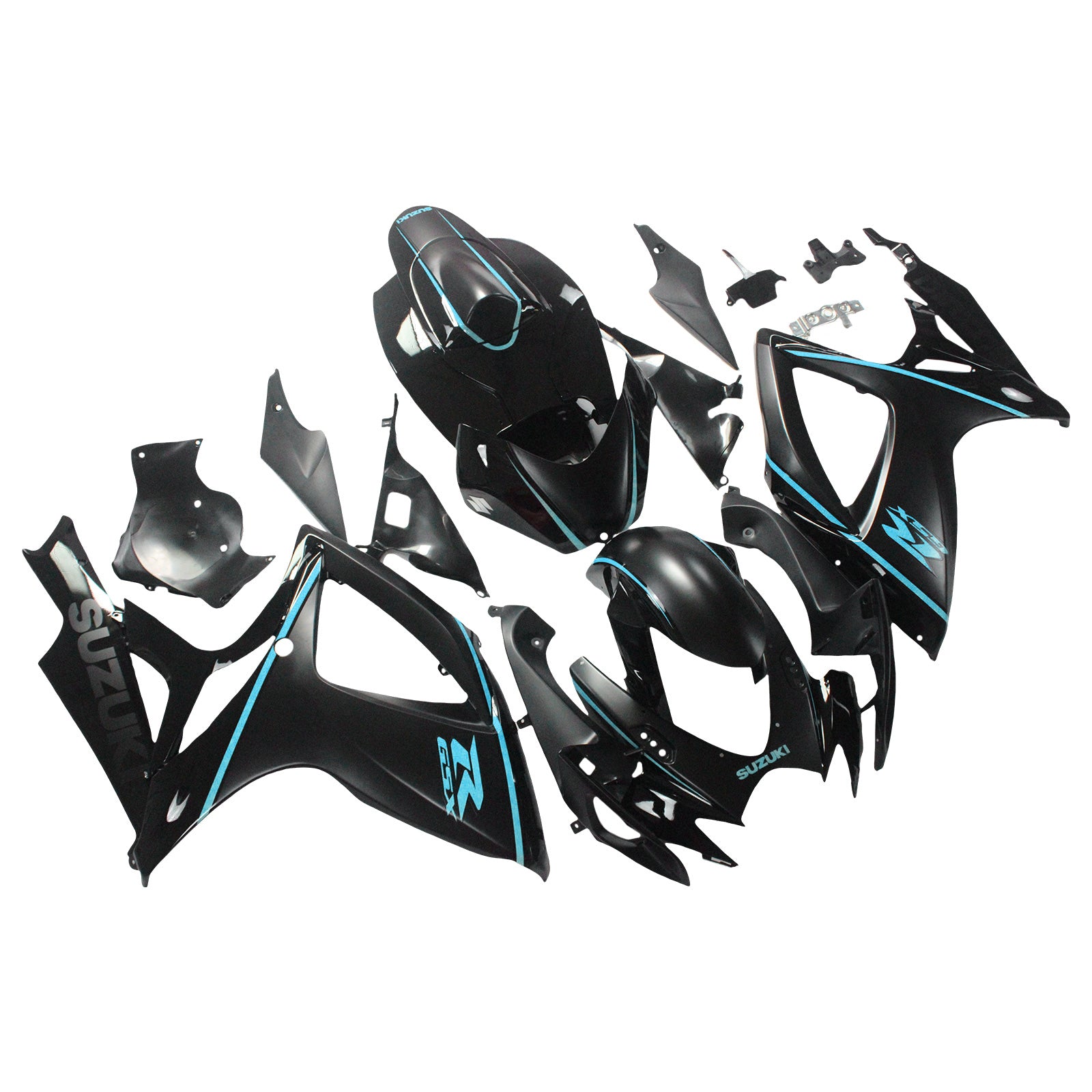 2006-2007 Suzuki GSXR 600/750 K6 Kit de carenagem de injeção AMOTOTART KIT BODYWORK ABS #151