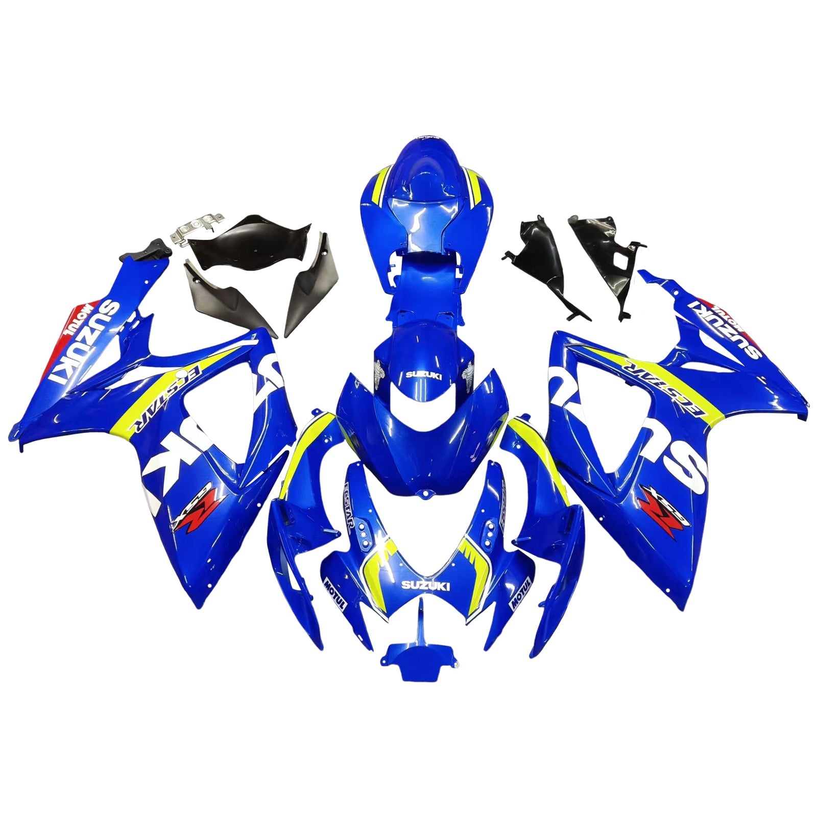 2006-2007 Suzuki GSXR 600/750 K6 Kit de carénage injection Amotopart Bodywork Plastic Abs # 170