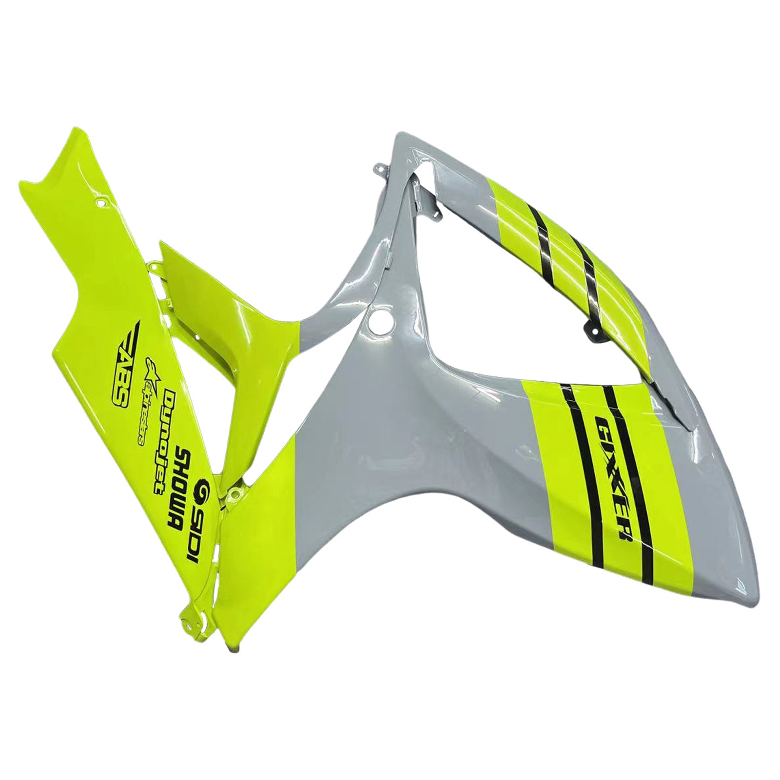 2006-2007 Suzuki GSXR 600/750 K6 Kit de carénage de camers de carrosserie en plastique Abs