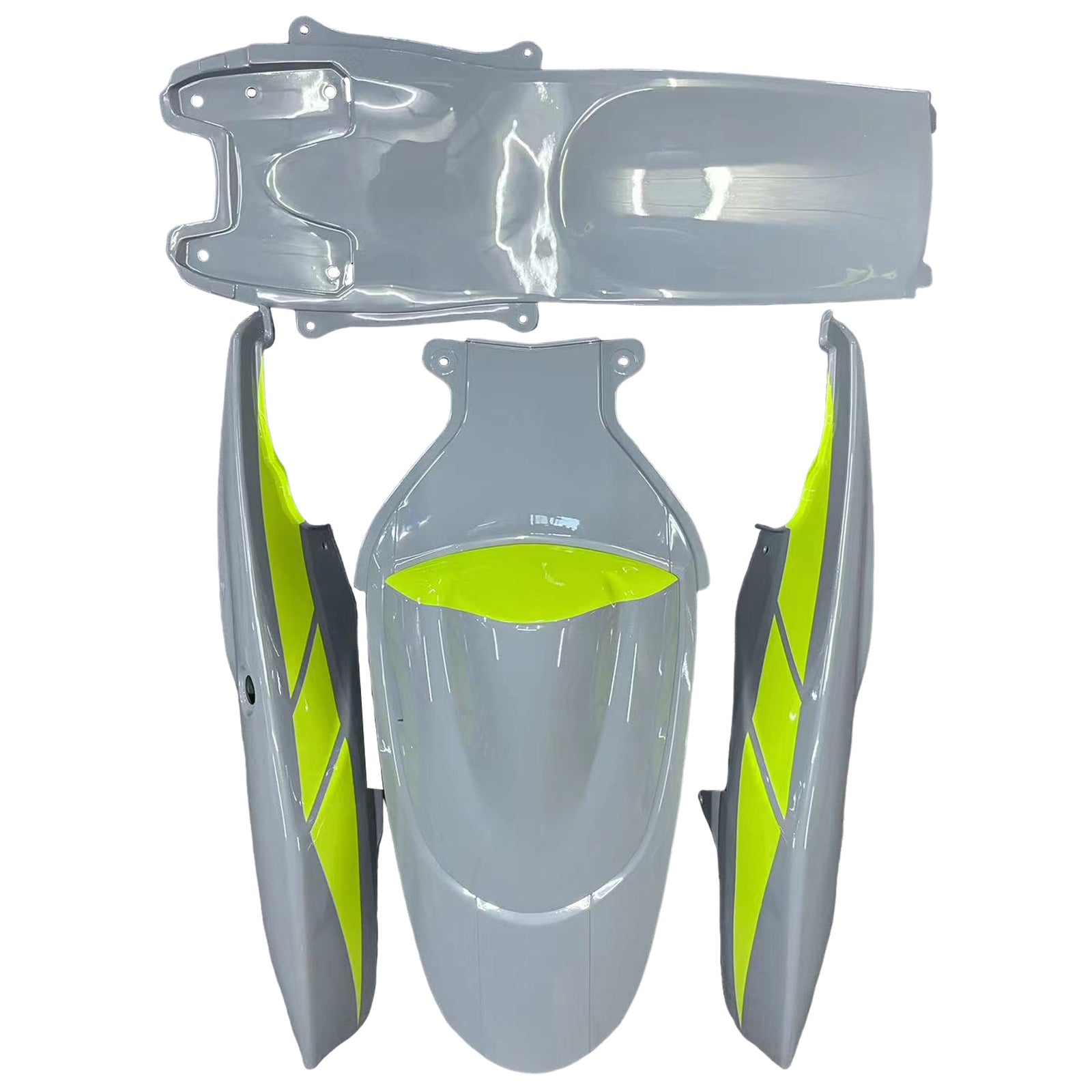 2006-2007 Suzuki GSXR 600/750 K6 Kit de carénage de camers de carrosserie en plastique Abs