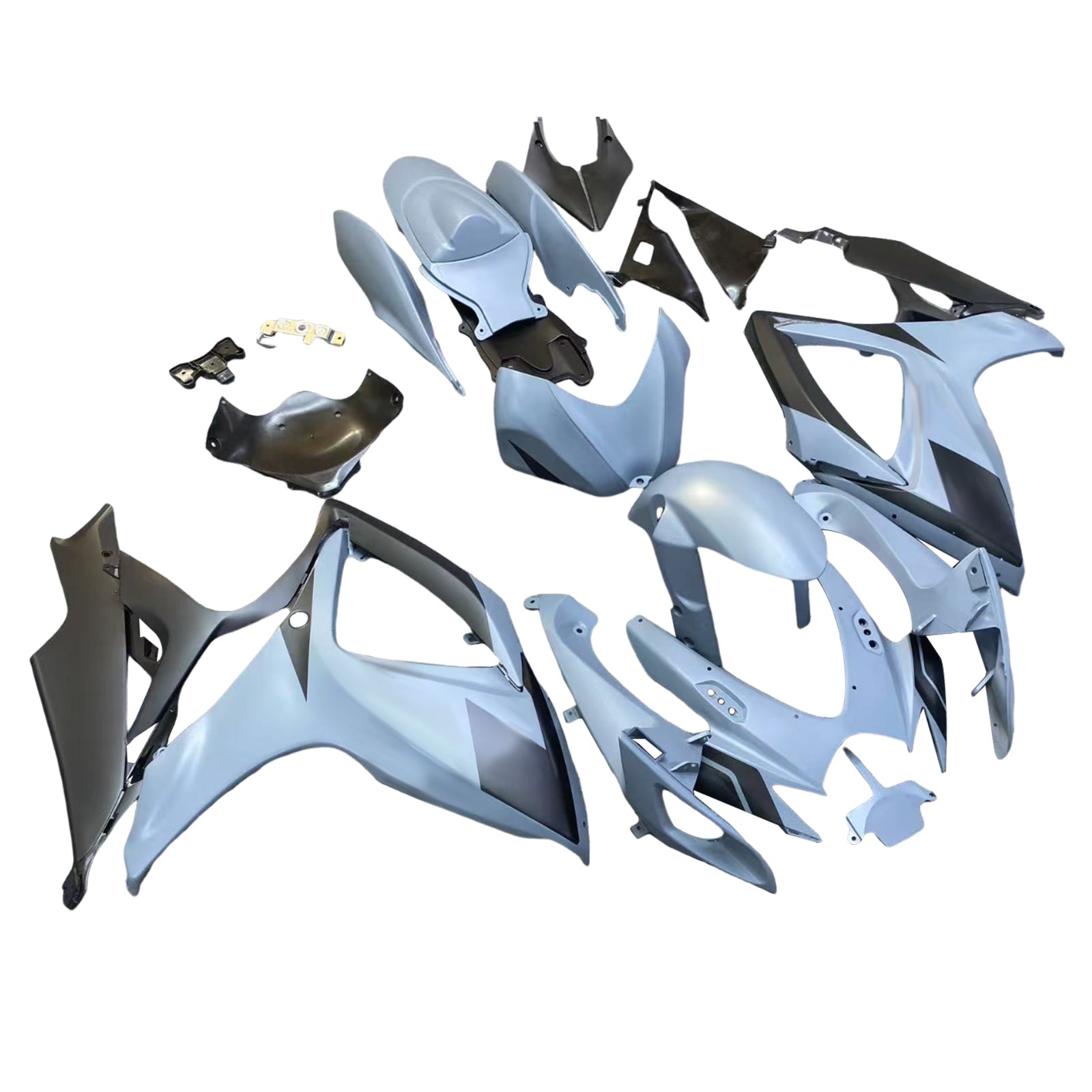 2006-2007 Suzuki GSXR 600/750 K6 Injeksjon Fairing Kit Bodywork Plastic ABS