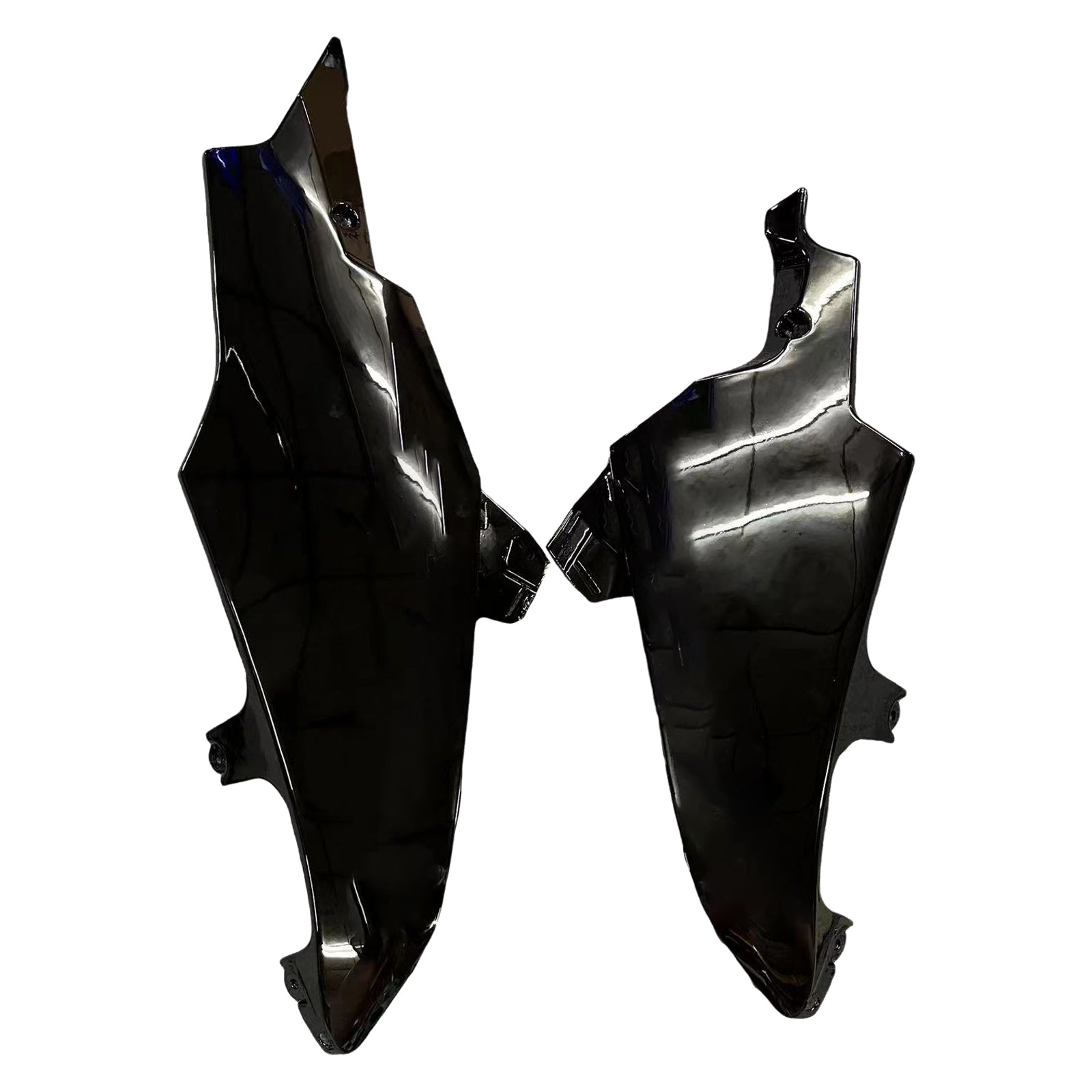 2008-2010 Suzuki GSXR 600 750 Todo Negro Suzuki Racing Carenados Genérico