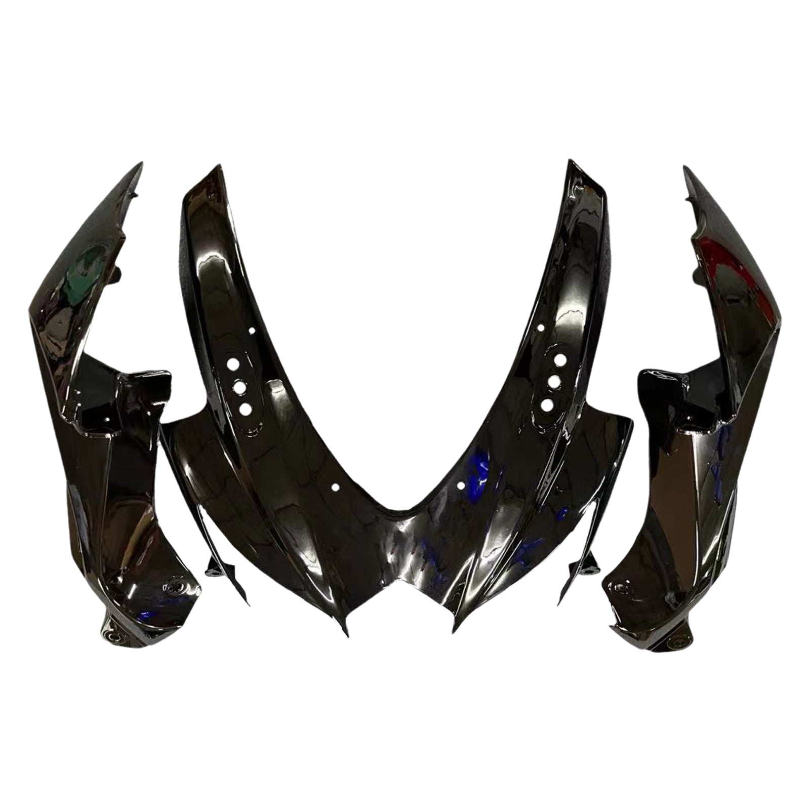 2008-2010 Suzuki GSXR 600 750 geheel zwarte Suzuki Racing stroomlijnkappen algemeen