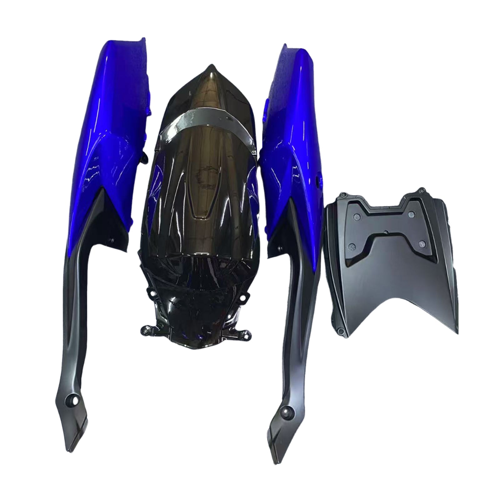 2008-2010 Suzuki GSXR 600 750 Bleu Noir GSXR Racing Carénages Générique