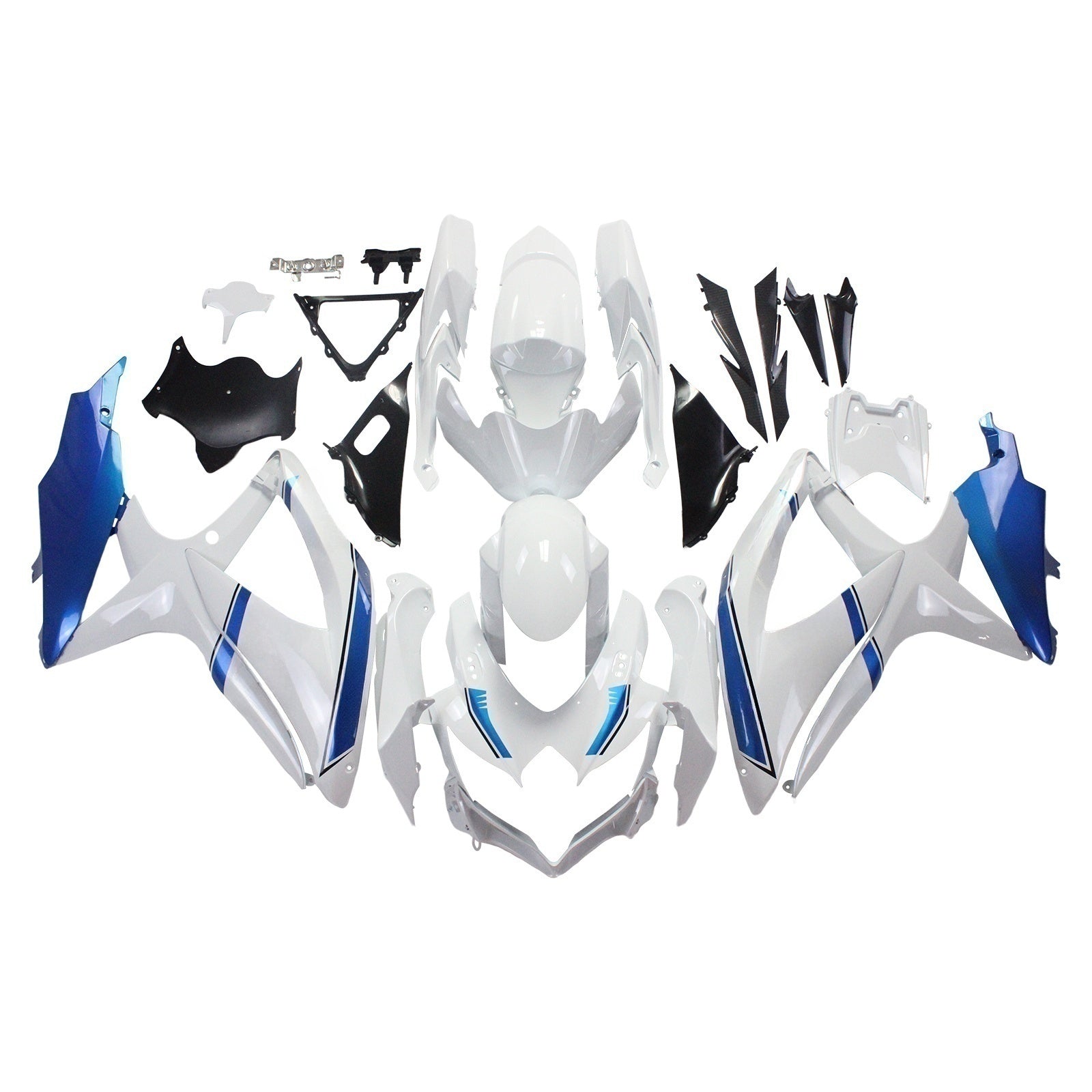 2008-2010 Suzuki GSXR 600/750 K8 Amotopart Injection Fairing Kit Bodywork Plastic ABS #152