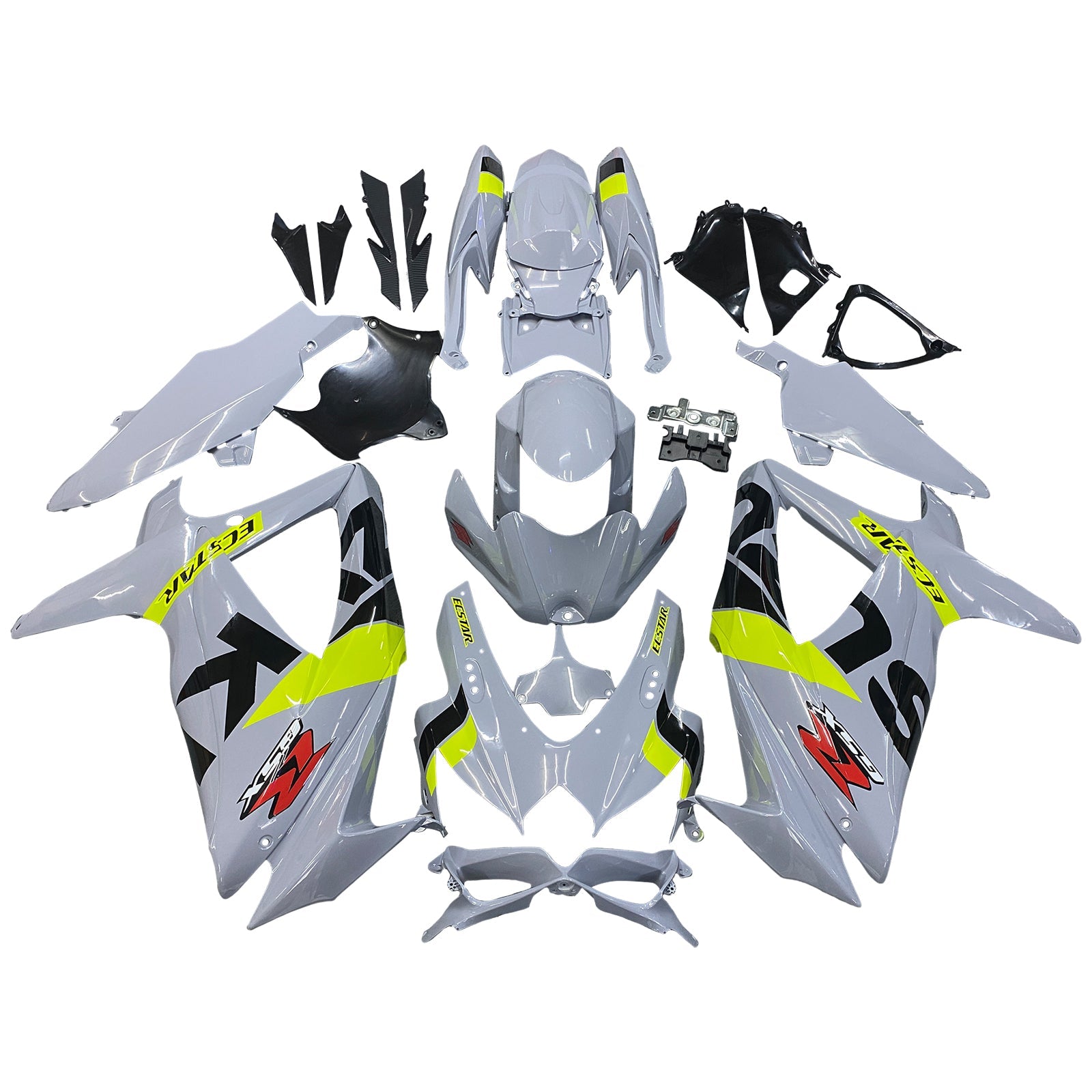 2008-2010 Suzuki GSXR 600/750 K8 Fairing Kit Bodywork Plastic ABS