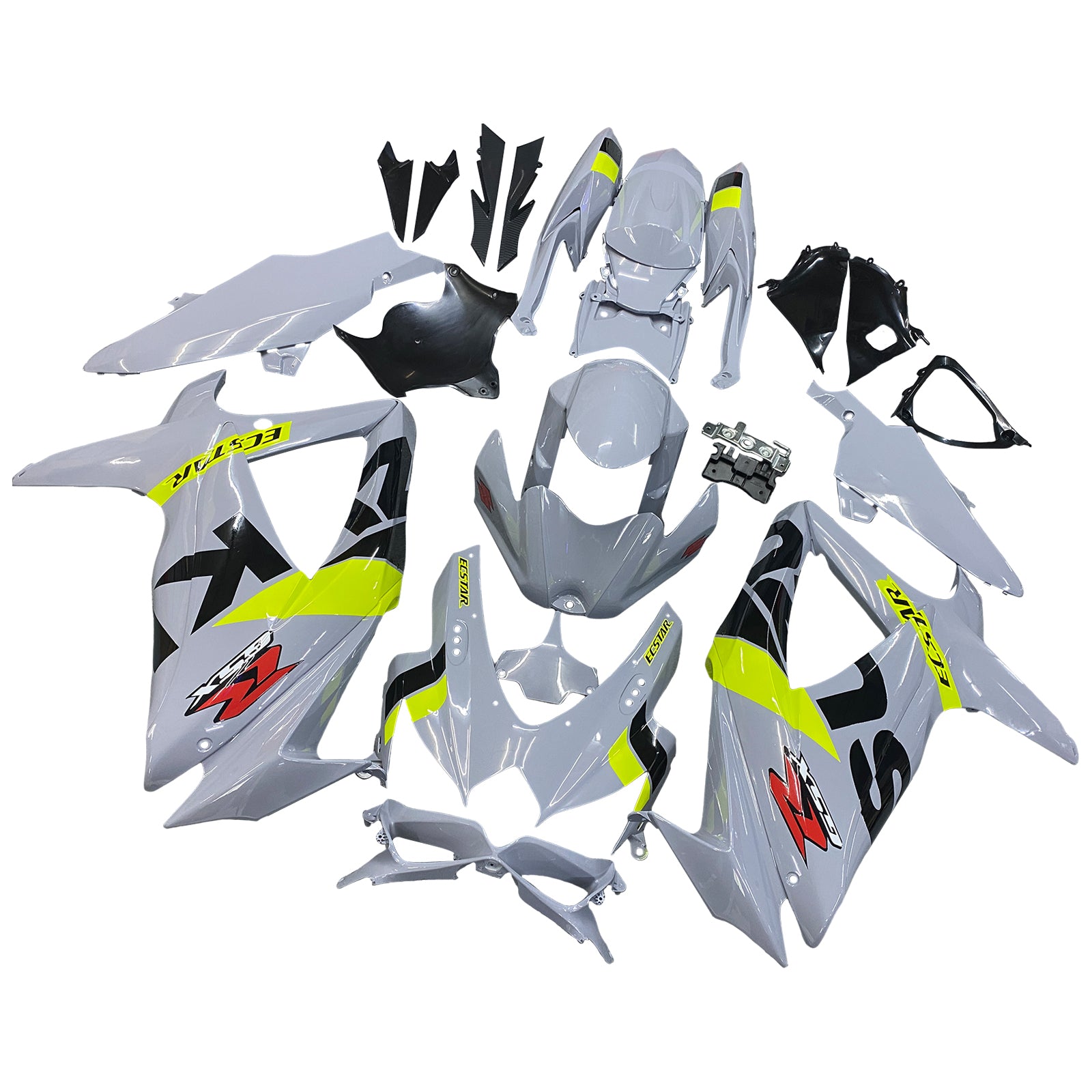 2008-2010 Suzuki GSXR 600/750 K8 Fairing Kit Bodywork Plastic ABS