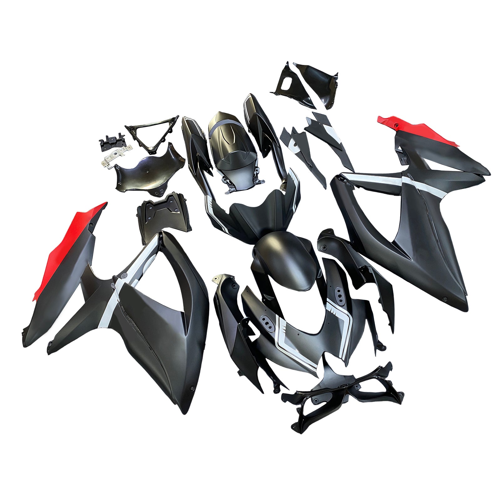 2008-2010 Suzuki GSXR 600/750 K8 Injection Fairing Kit Bodywork Plastic ABS