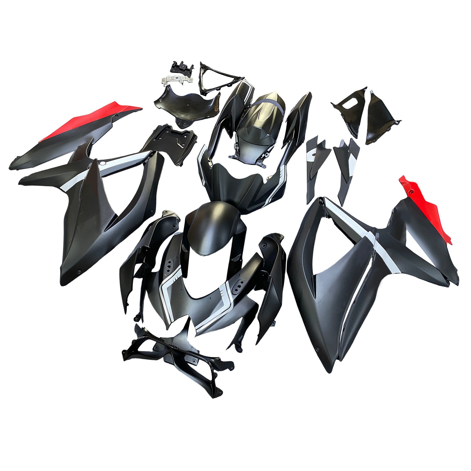 2008-2010 Suzuki GSXR 600/750 K8 Injection Fairing Kit Bodywork Plastic ABS